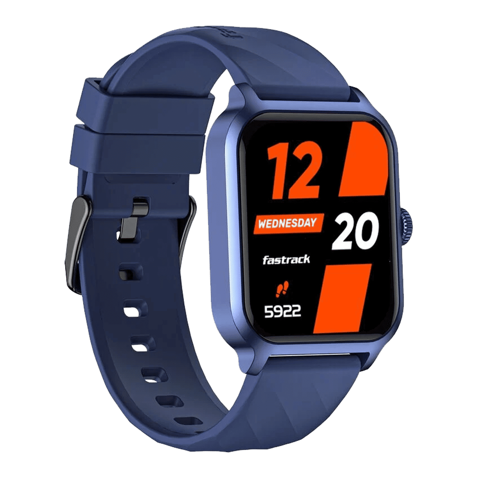fastrack Rave FX2 Smartwatch with Bluetooth Calling (46.4mm UltraVU HD Display, IP68 Water Resistant, Blue Strap)_5