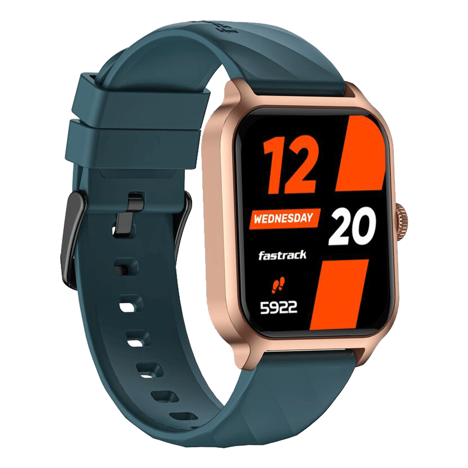 fastrack Rave FX2 Smartwatch with Bluetooth Calling (46.4mm UltraVU HD Display, IP68 Water Resistant, Teal Strap) fastrack Rave FX2 Smartwatch with Bluetooth Calling (46.4mm UltraVU HD Display, IP68 Water Resistant, Teal Strap)_5