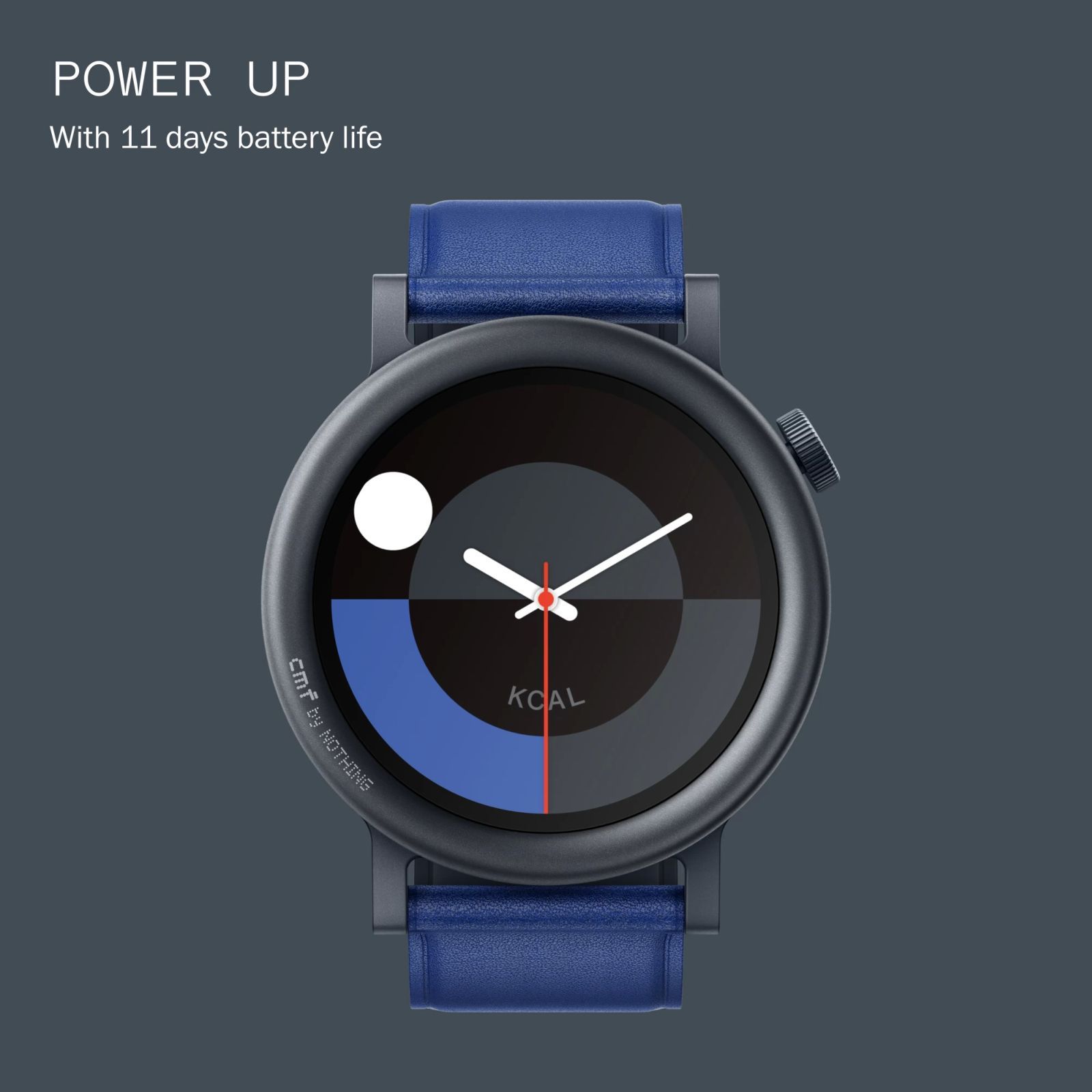 Nothing Watch Pro 2 Smartwatch with Bluetooth Calling (33.52mm AMOLED Display, IP68 Water Resistant, Blue Strap)_11