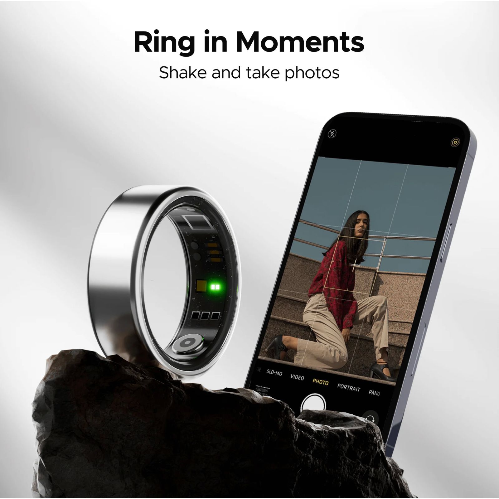 boAt Active Smart Ring with Activity Tracker (Size 9, Water Resistant, Radiant Silver)_8