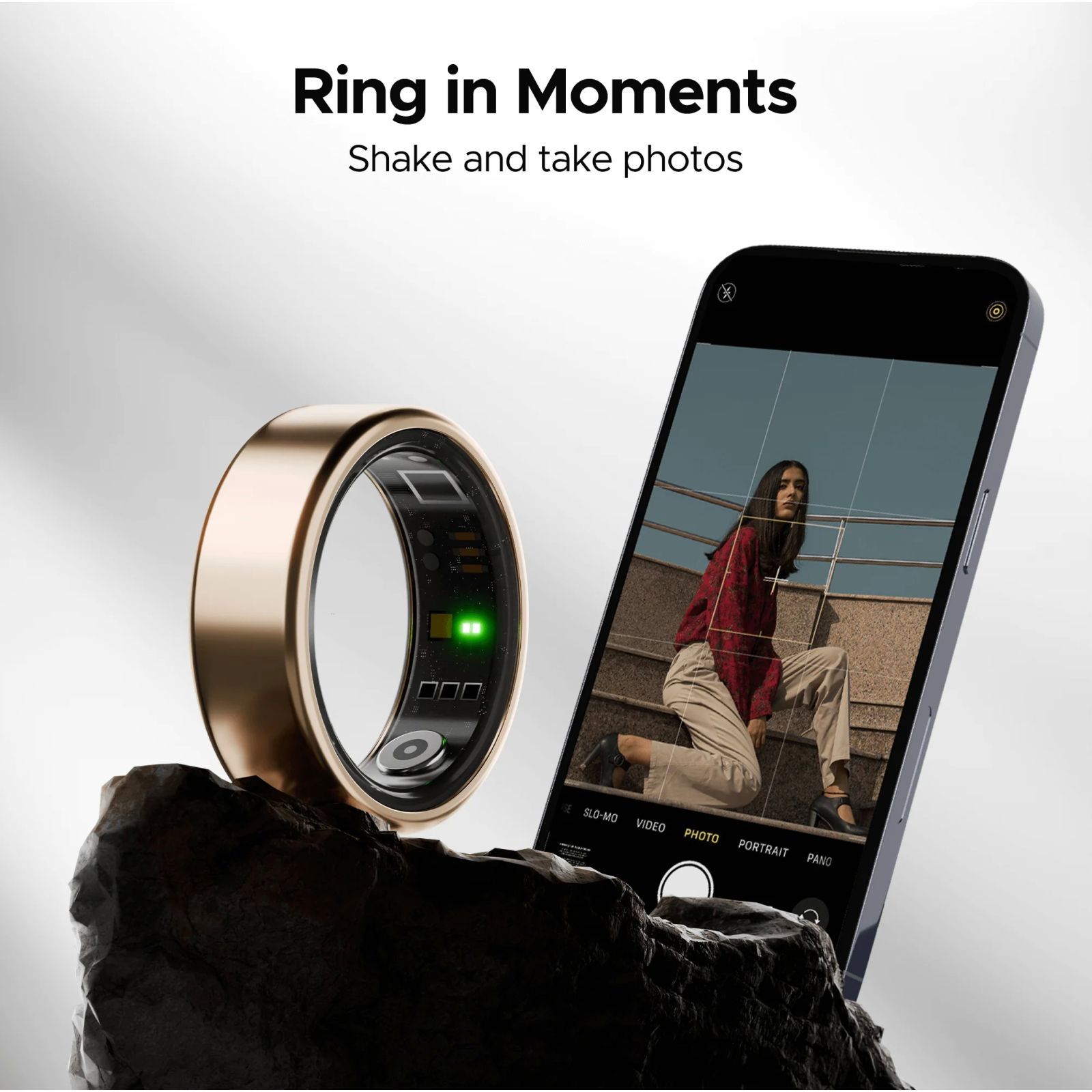 boAt Active Smart Ring with Activity Tracker (Size 10, Water Resistant, Rose Gold)_7