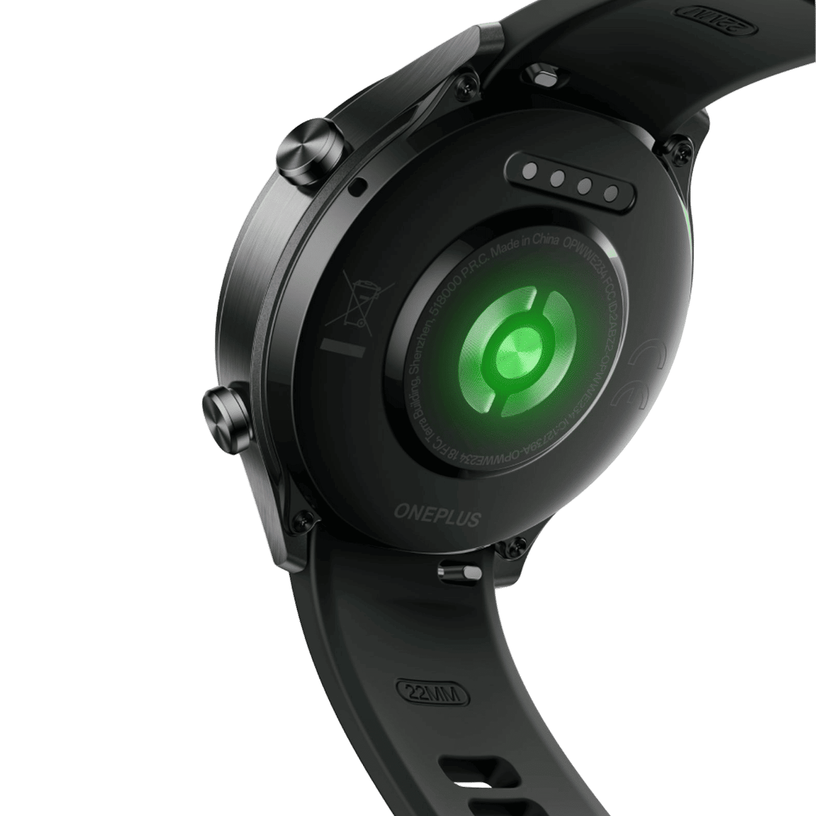 OnePlus Watch 2R Wi-Fi+Bluetooth Wear OS 4 Smartwatch (36.3mm AMOLED Display, Snapdragon W5 Gen 1 Processor, Dual Frequency GPS, Forest Green Strap) OnePlus Watch 2R Wi-Fi+Bluetooth Wear OS 4 Smartwatch (36.3mm AMOLED Display, Snapdragon W5 Gen 1 Processor, Dual Frequency GPS, Forest Green Strap)_4