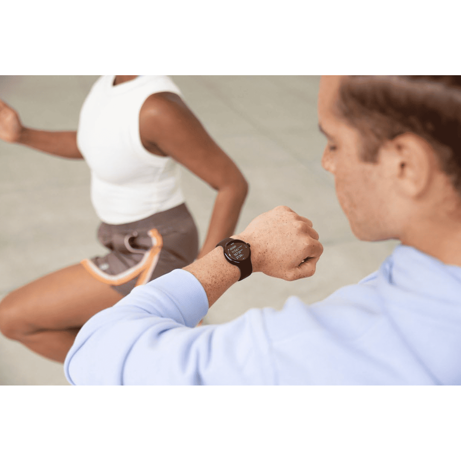 Google Pixel Watch 2 Wi-Fi+Bluetooth Wear OS 4.0 Smartwatch (41mm AMOLED Display, Snapdragon W5 Gen 1 Cortex-M33, Advanced Sensors, Obsidian Active Band)_5