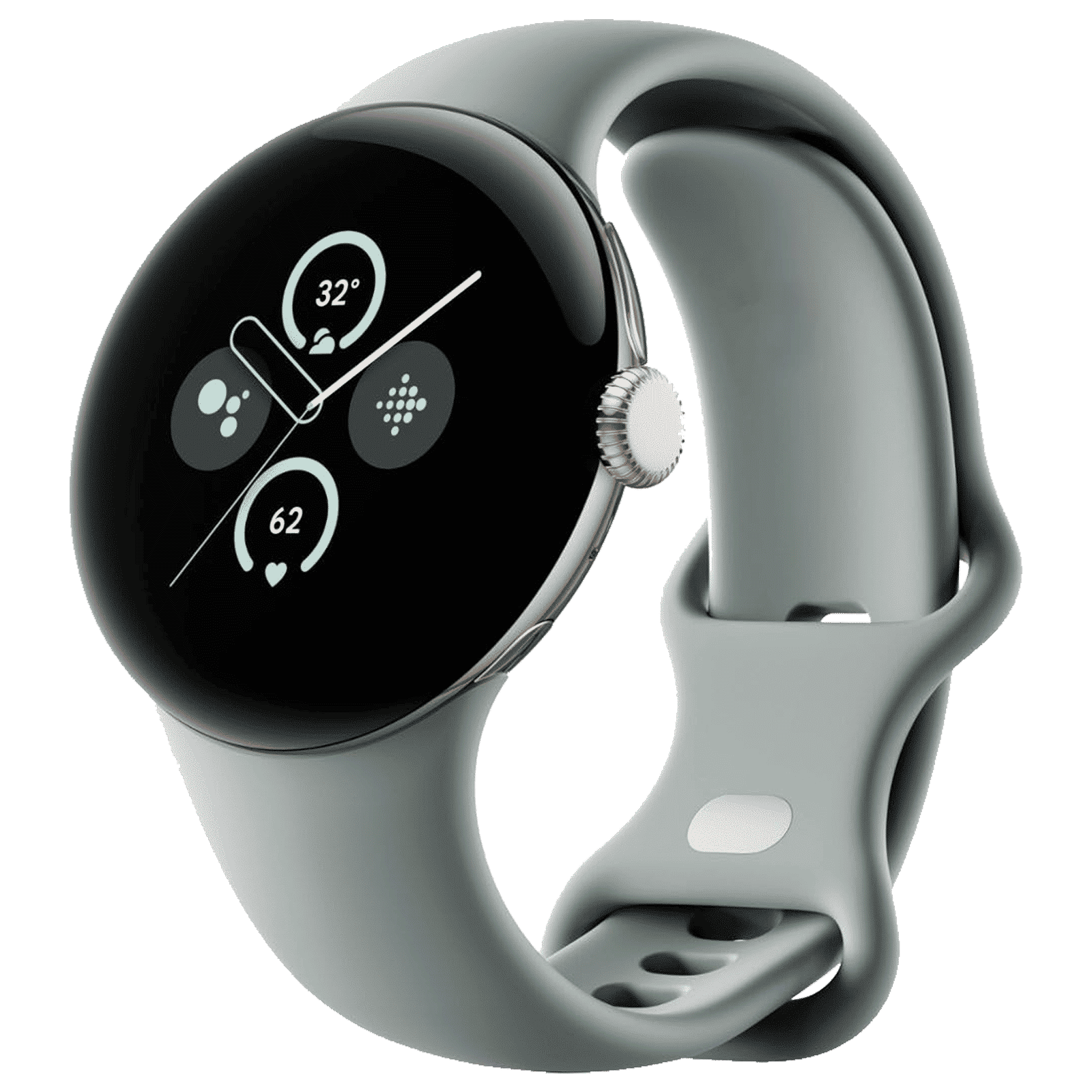 Google Pixel Watch 2 Wi-Fi+Bluetooth Wear OS 4.0 Smartwatch (41mm AMOLED Display, Snapdragon W5 Gen 1 Cortex-M33, Advanced Sensors, Hazel Active Band)_2