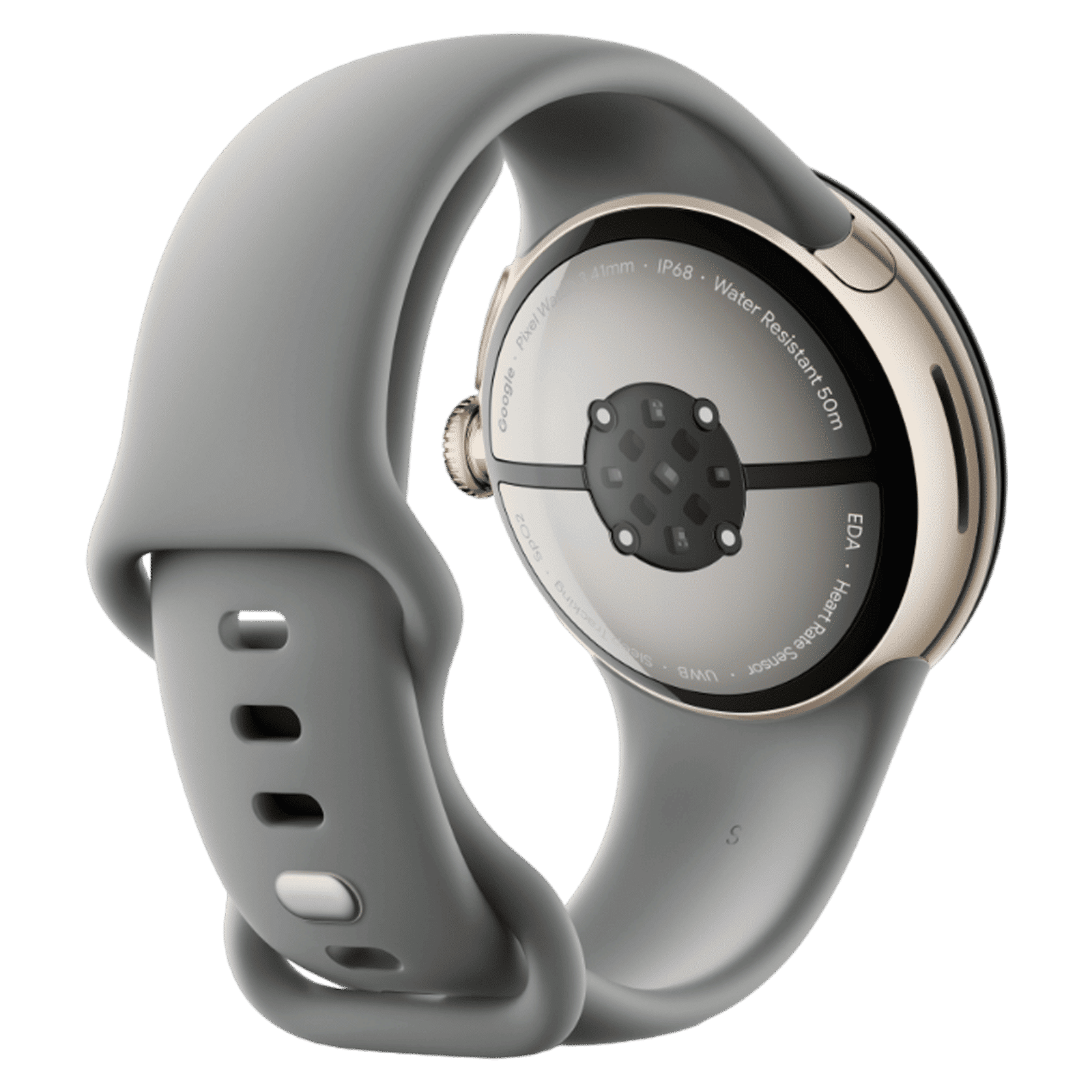 Google Pixel Watch 3 Wi-Fi+Bluetooth Wear OS 5.0 Smartwatch (45mm AMOLED Display, Snapdragon W5 Gen 1 Cortex-M33 co-processor, Fall Detection, Hazel Active Band)_6