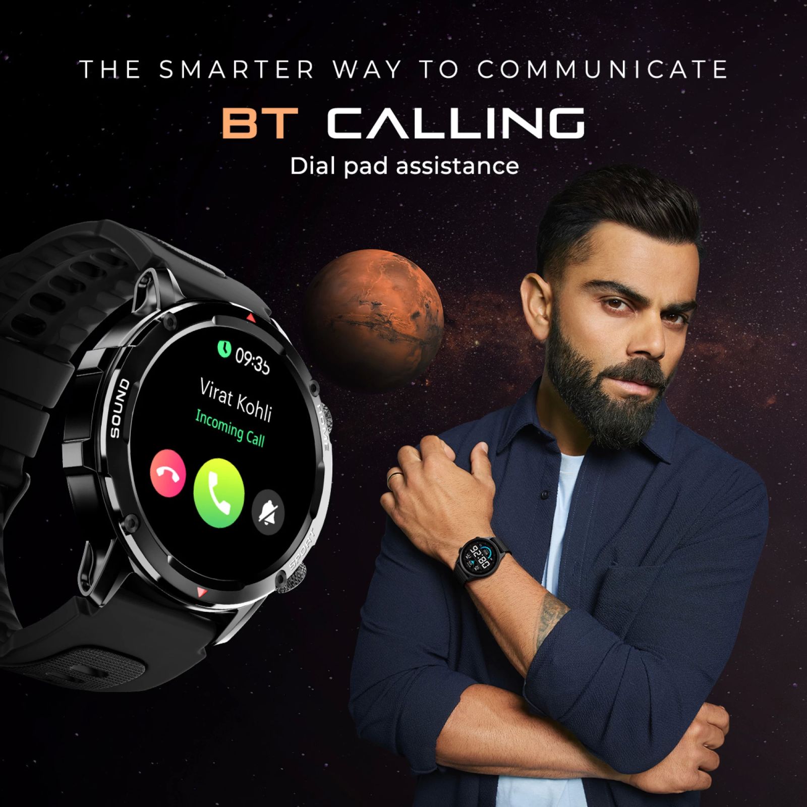 noise NoiseFit Venture Smartwatch with Bluetooth Calling (35.3mm TFT Display, IP67 Water Resistant, Jet Black Strap)_11