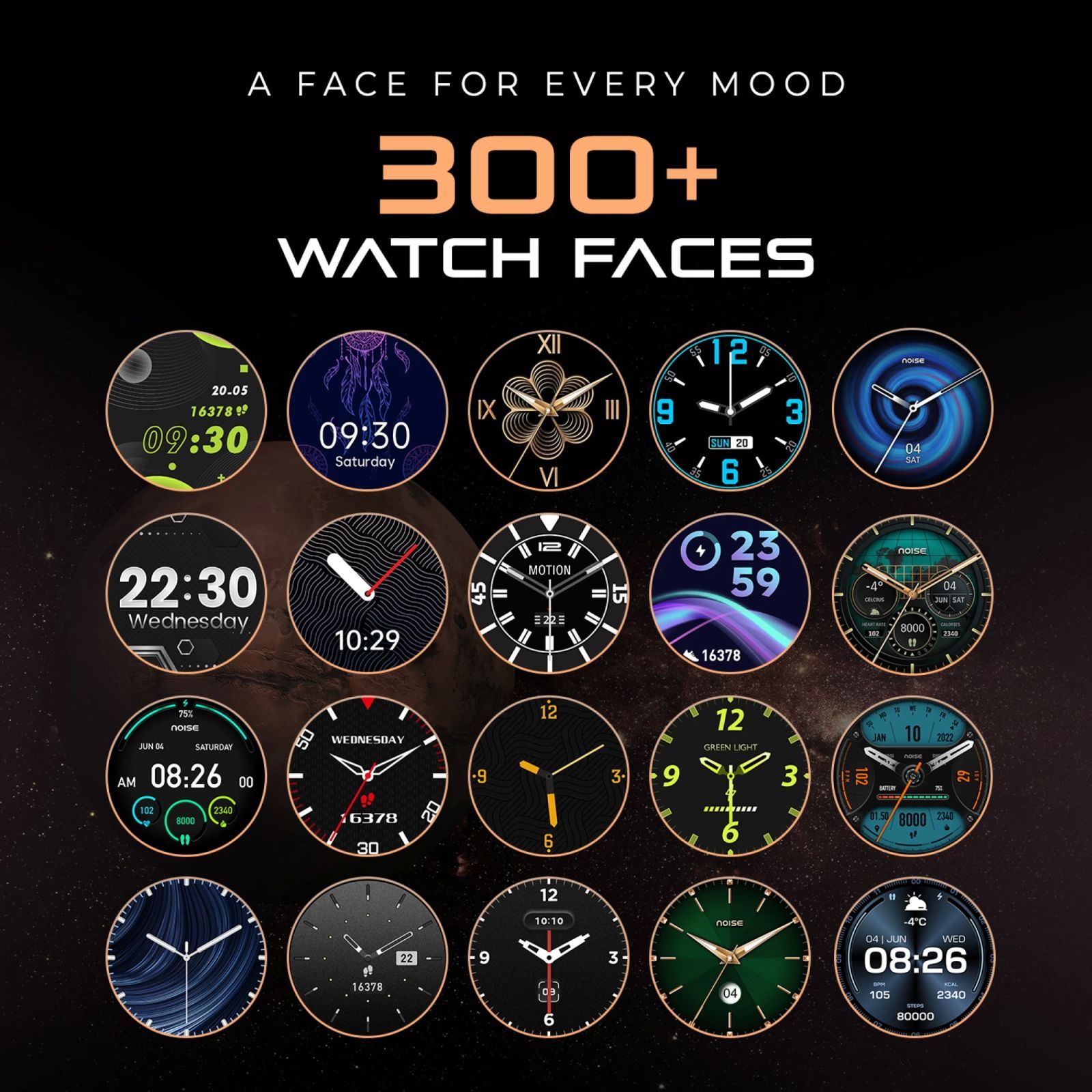 noise NoiseFit Venture Smartwatch with Bluetooth Calling (35.3mm TFT Display, IP67 Water Resistant, Jet Black Strap)_2