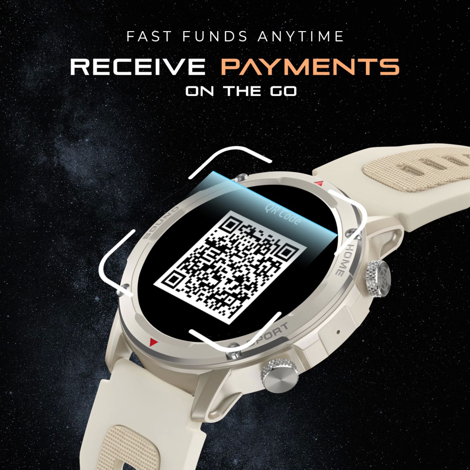 noise NoiseFit Venture Smartwatch with Bluetooth Calling (35.3mm TFT Display, IP67 Water Resistant, Mist Grey Strap)_3