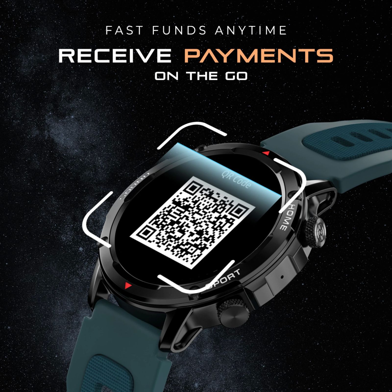 noise NoiseFit Venture Smartwatch with Bluetooth Calling (35.3mm TFT Display, IP67 Water Resistant, Teal Blue Strap)_8