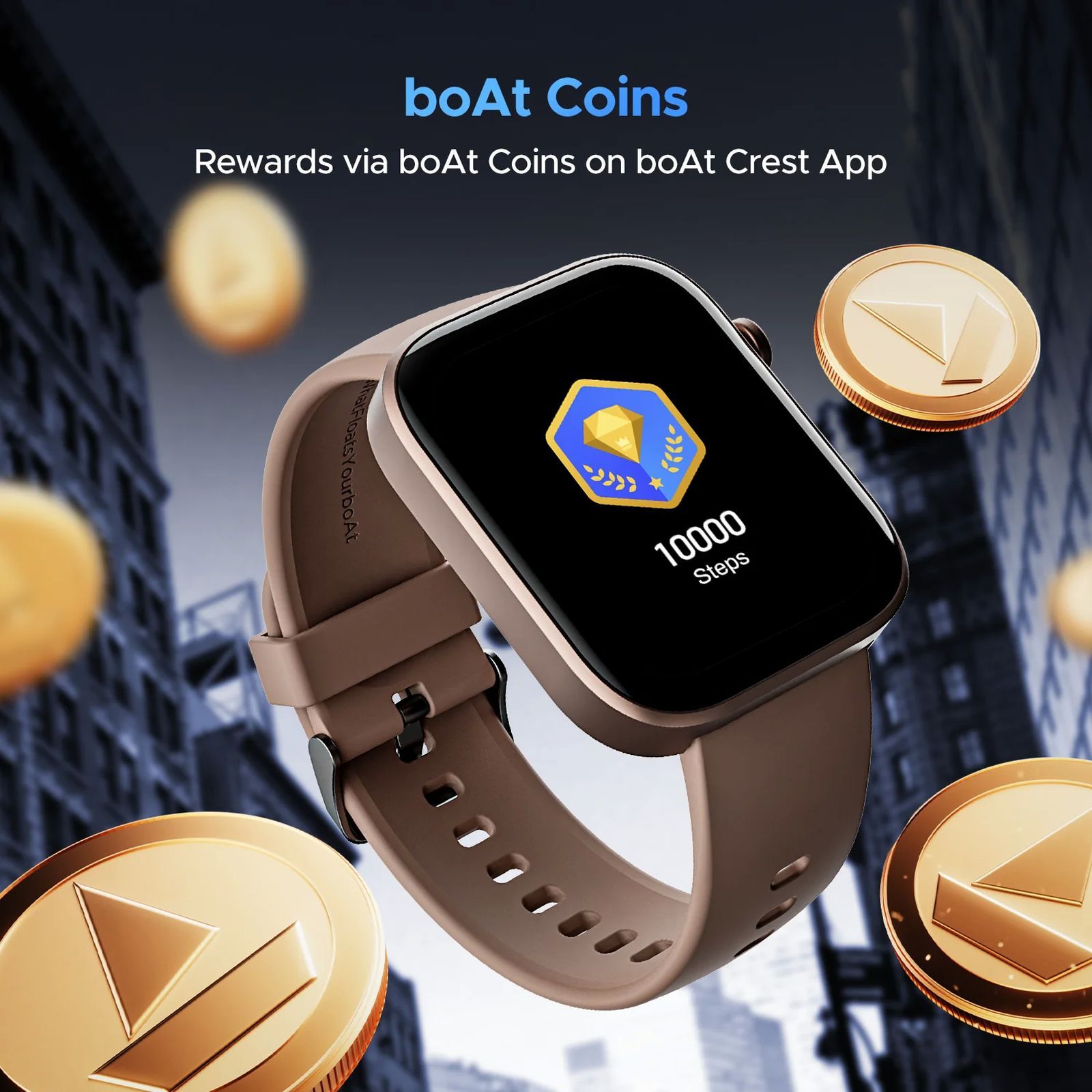 boAt Wave Astra 3 Smartwatch with Bluetooth Calling (46.4mm HD Display, IP67 Water Resistant, Cherry Blossom Strap)_6