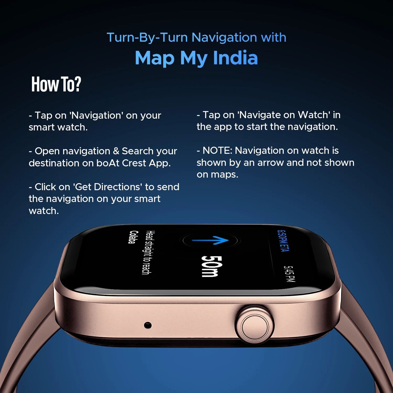 boAt Wave Astra 3 Smartwatch with Bluetooth Calling (46.4mm HD Display, IP67 Water Resistant, Cherry Blossom Strap)_9