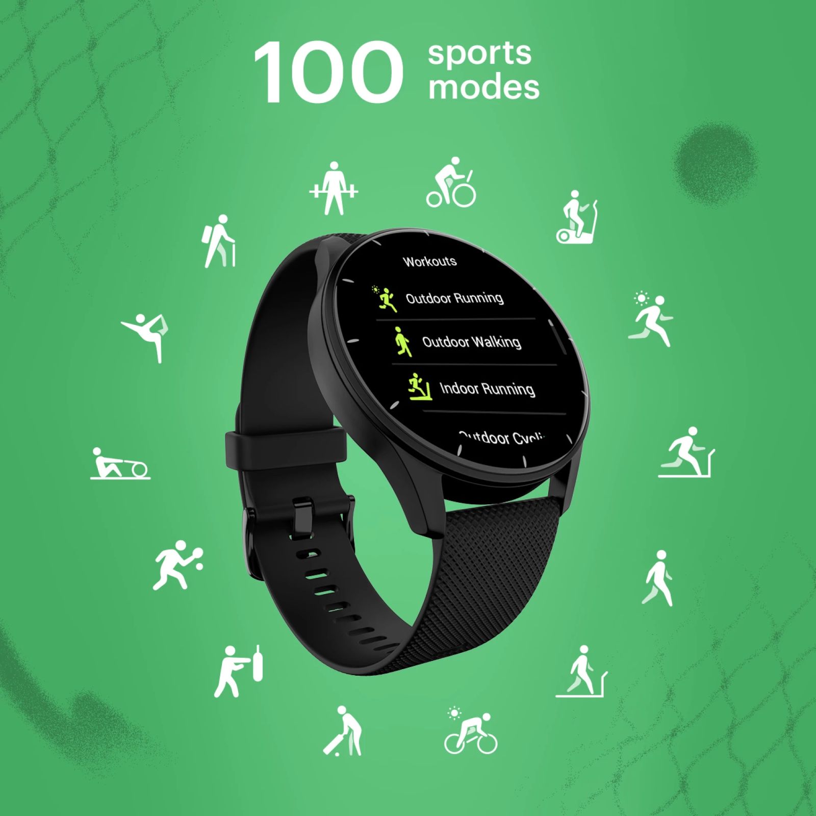 noise Fit Crew Smartwatch with Bluetooth Calling (35.05mm TFT Display, IP68 Water Resistant, Jet Black Strap)_3