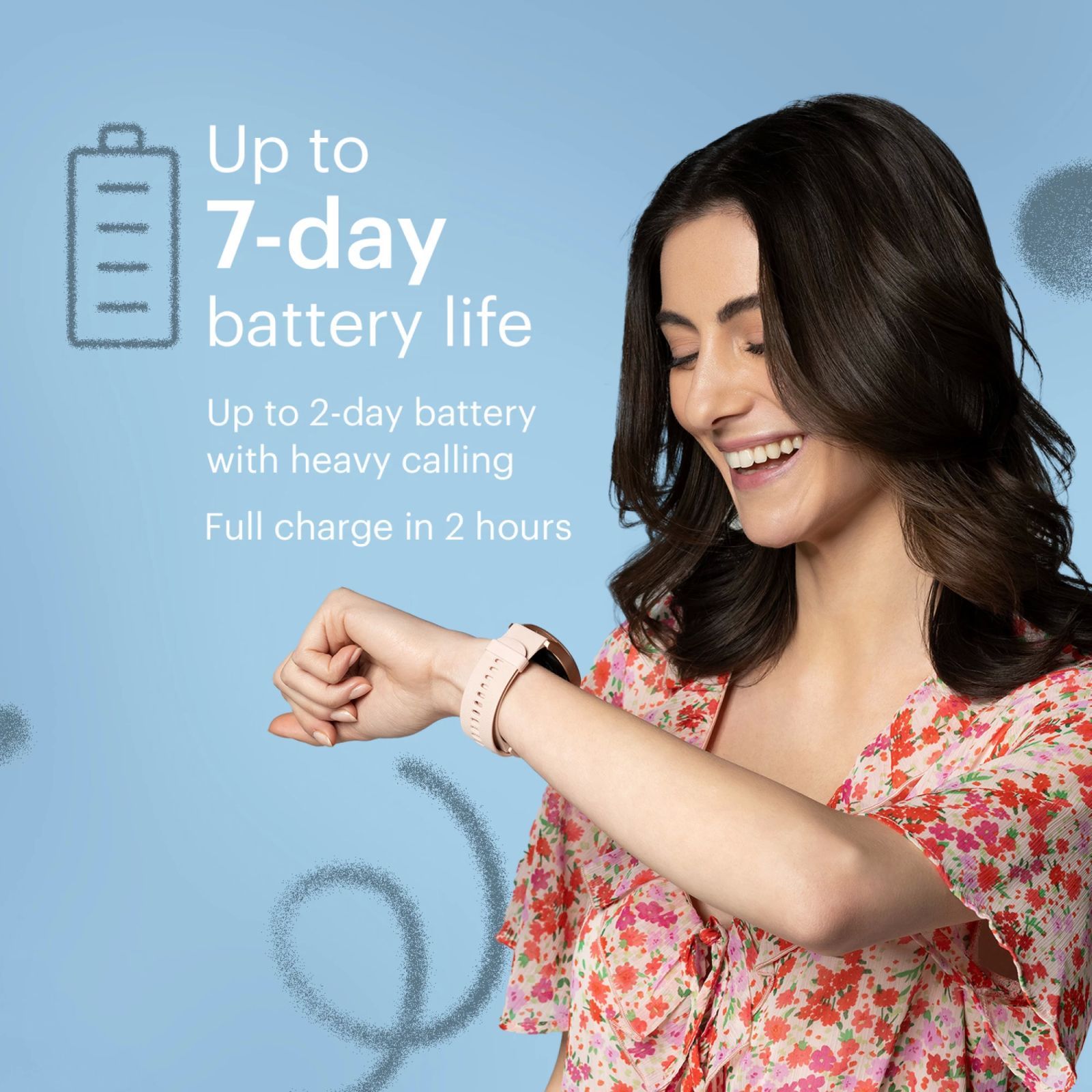 noise Fit Crew Smartwatch with Bluetooth Calling (35.05mm TFT Display, IP68 Water Resistant, Midnight Blue Strap)_10