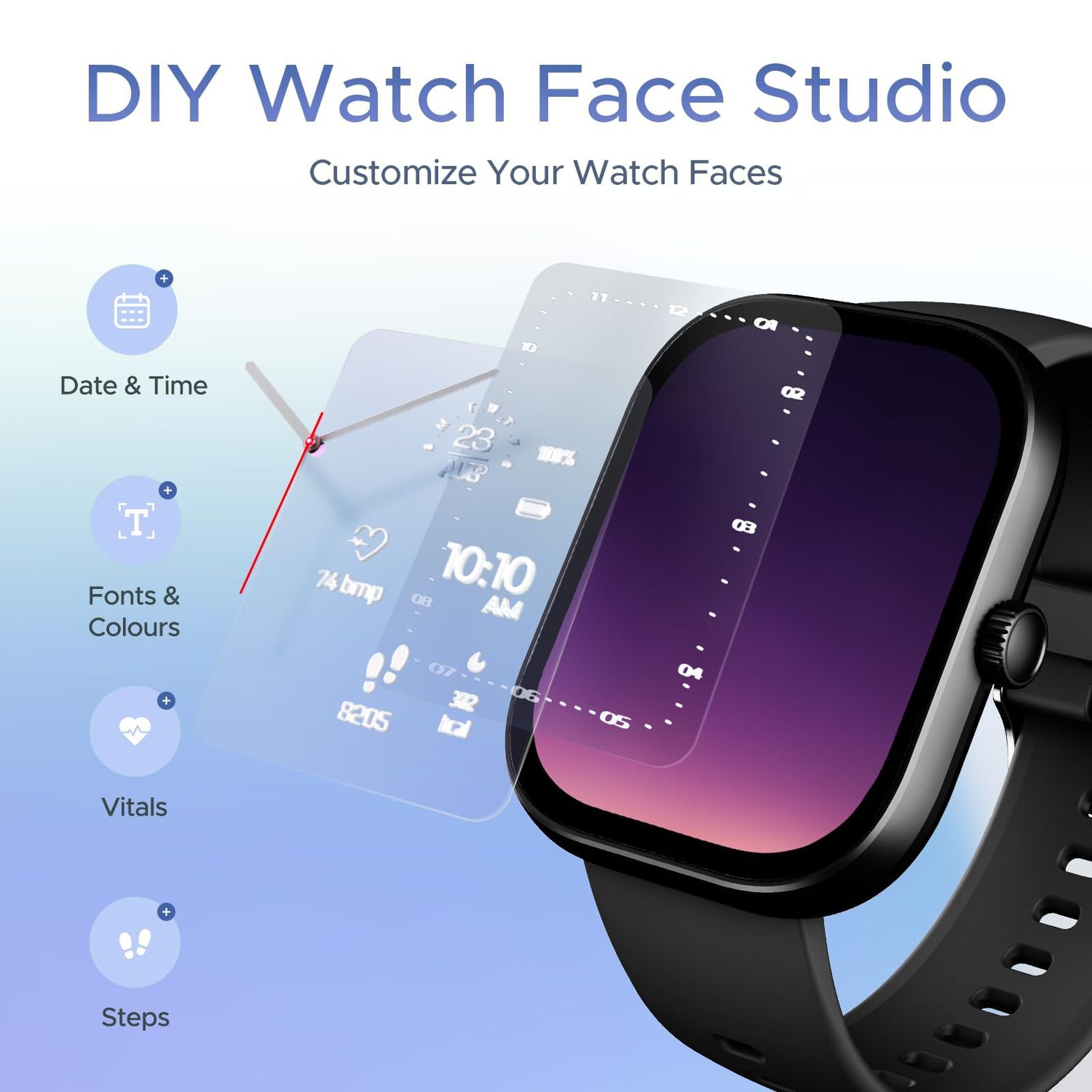 boAt Wave Sigma Smartwatch with Bluetooth Calling (51mm HD Display, IP67 Water Resistant, Active Black Strap)_7