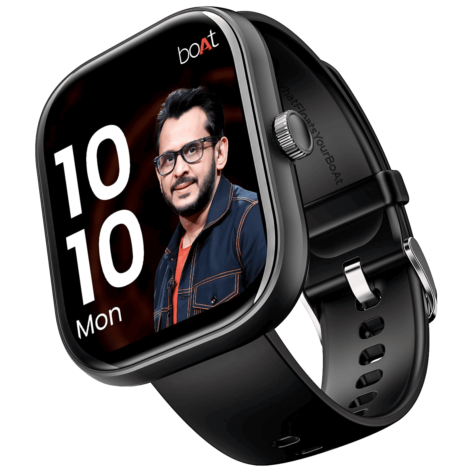 boAt Wave Sigma Smartwatch with Bluetooth Calling (51mm HD Display, IP67 Water Resistant, Active Black Strap)_1