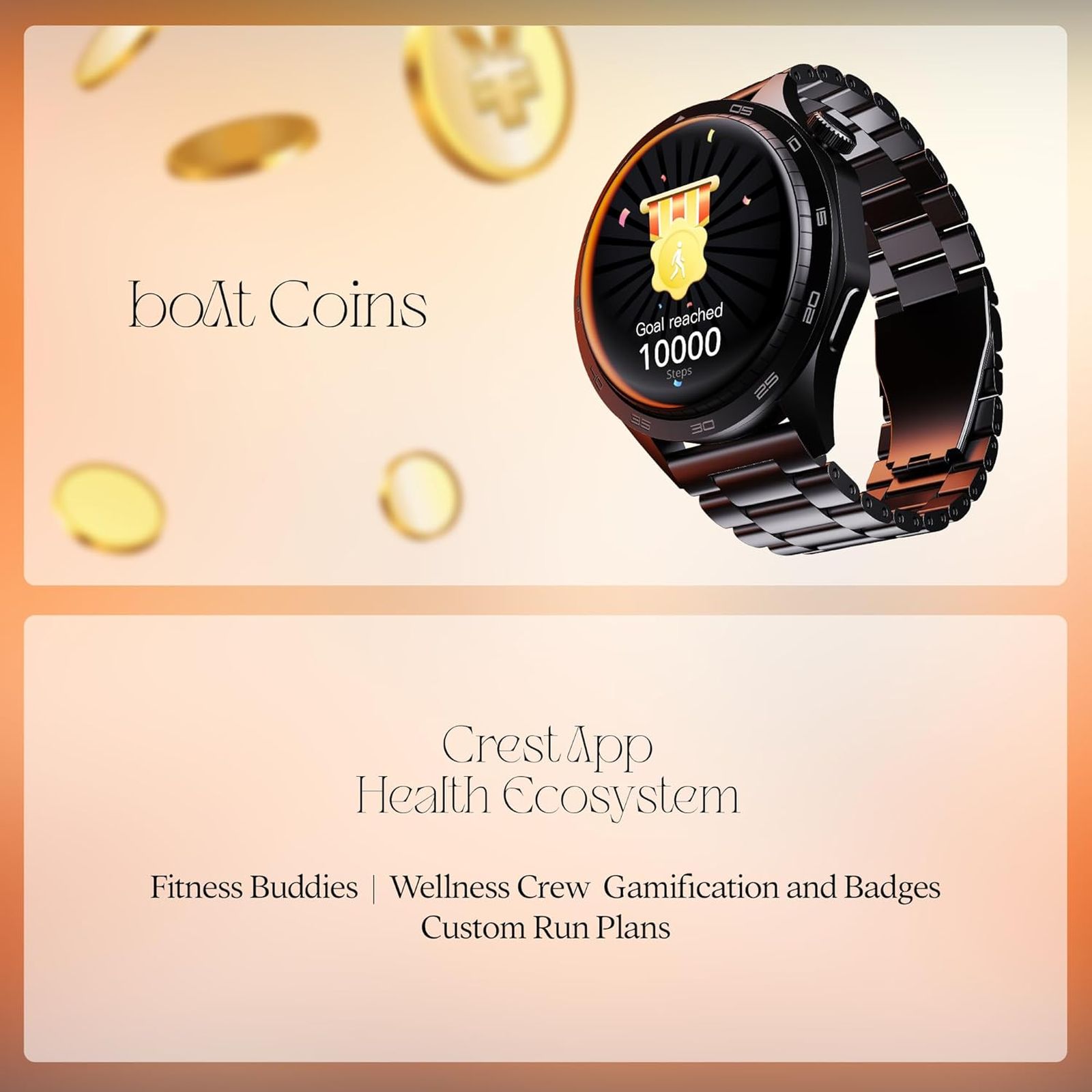 boAt Enigma Radiant Smartwatch with Bluetooth Calling (36.3mm AMOLED Display, IP68 Water Resistant, Metal Black Strap)_5