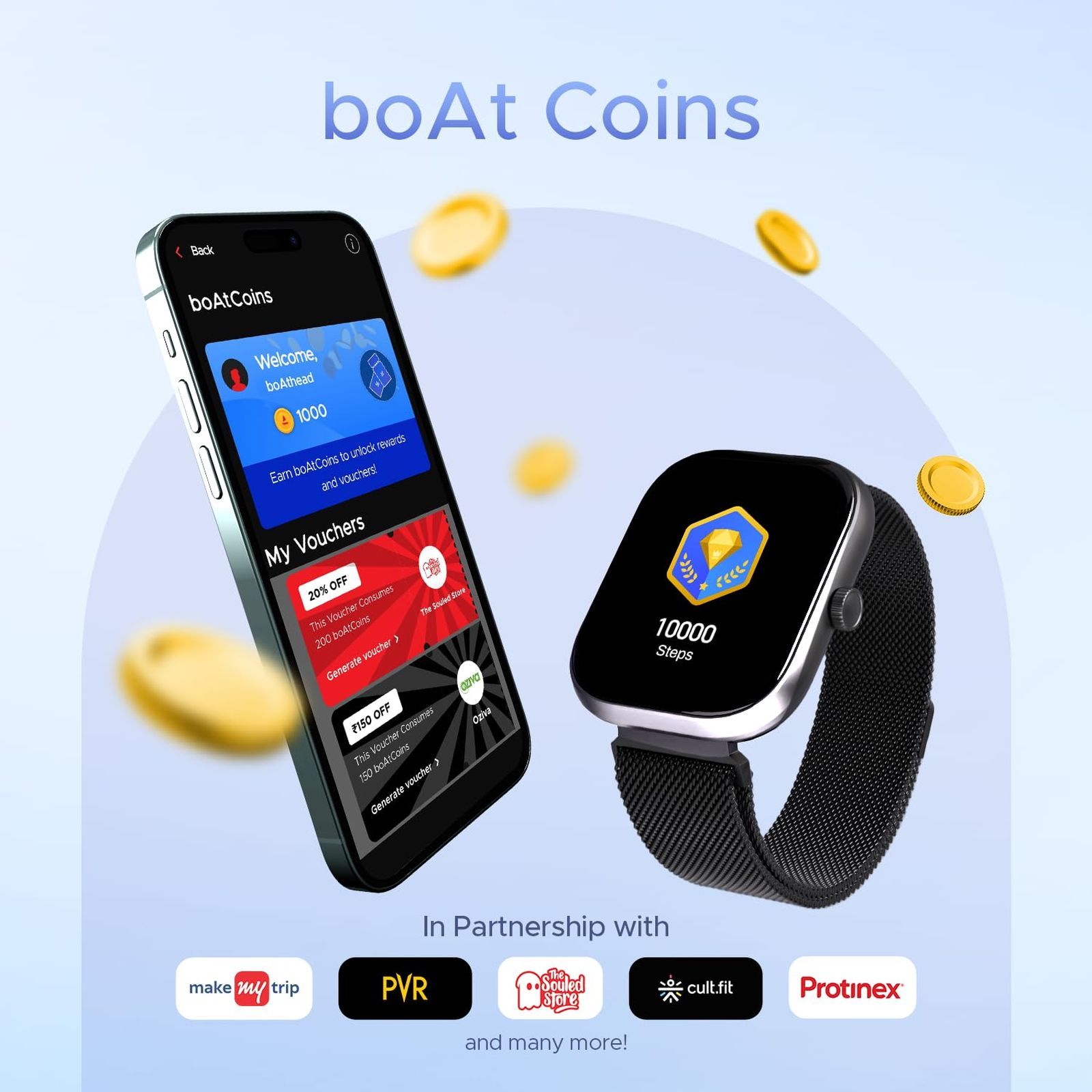 boAt Wave Sigma Smartwatch with Bluetooth Calling (51mm HD Display, IP67 Water Resistant, Metal Black Strap)_4