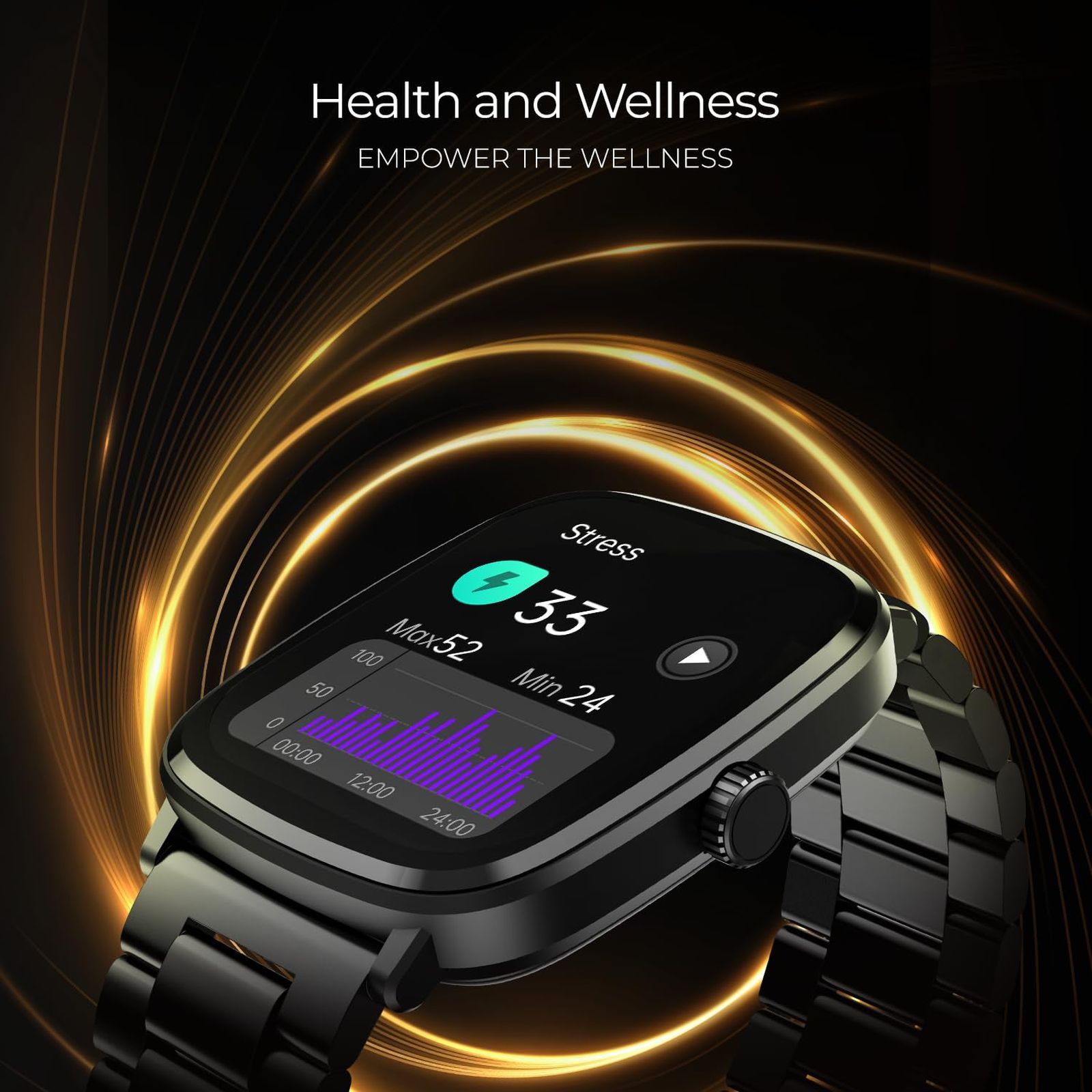 boAt Ultima Regal Smartwatch with Bluetooth Calling (51mm AMOLED Display, IP68 Water Resistant, Steel Black Strap) boAt Ultima Regal Smartwatch with Bluetooth Calling (51mm AMOLED Display, IP68 Water Resistant, Steel Black Strap)_6