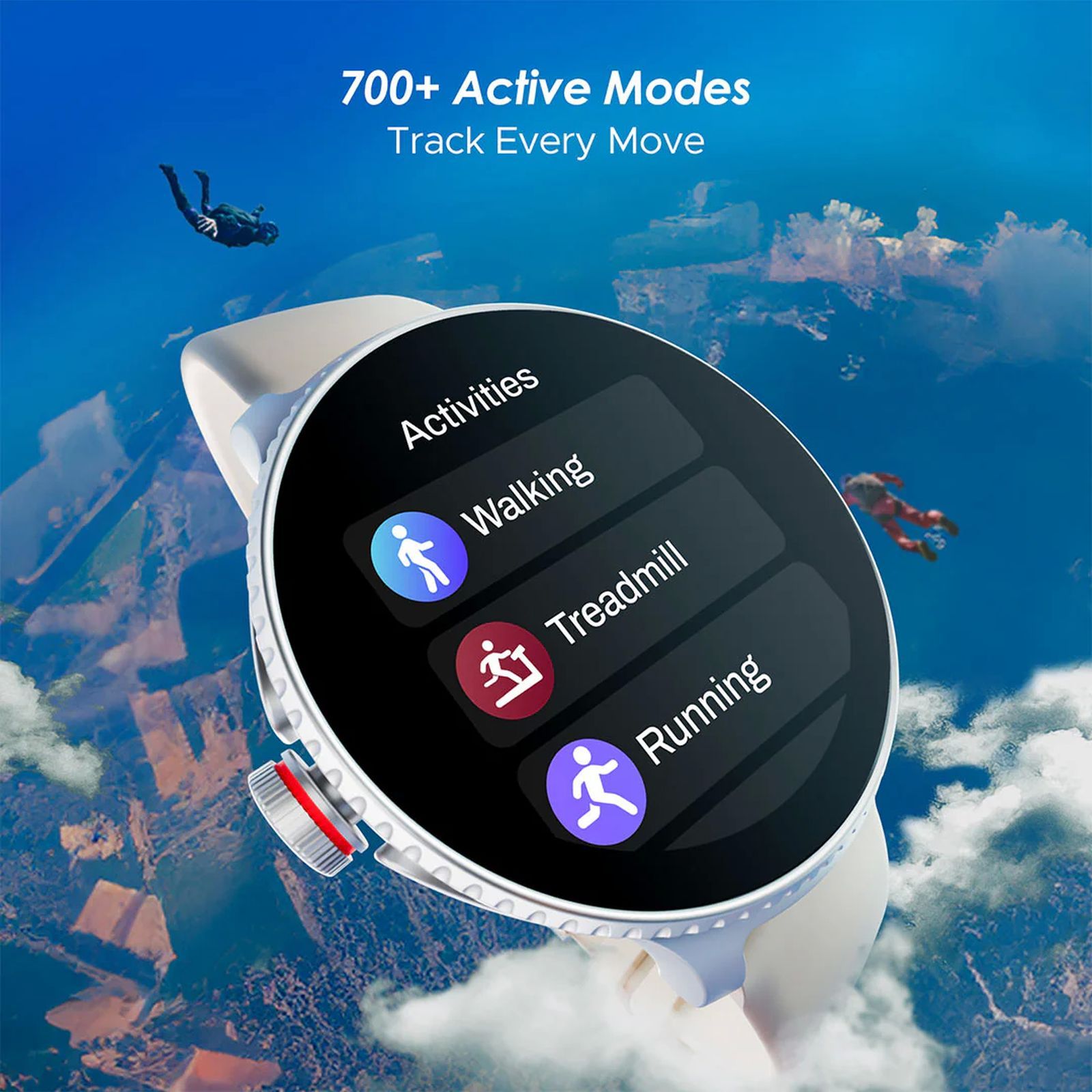 boAt Lunar Discovery Smartwatch with Bluetooth Calling (35mm HD Display, IP67 Water Resistant, Cherry Blossom Strap)_7