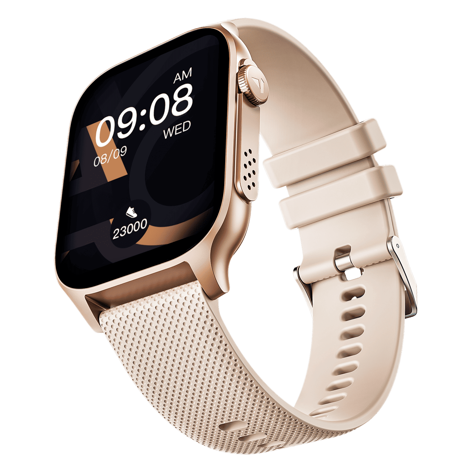 boAt Ultima Ember Smartwatch with Bluetooth Calling (49.7mm AMOLED Display, IP68 Water Resistant, Rose Gold Strap)_1