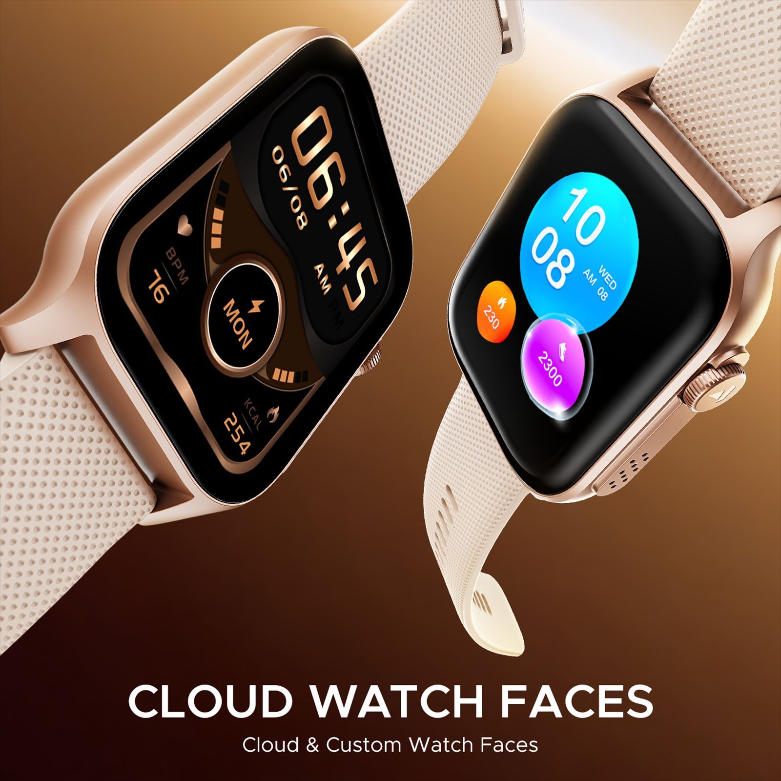 boAt Ultima Ember Smartwatch with Bluetooth Calling (49.7mm AMOLED Display, IP68 Water Resistant, Rose Gold Strap)_7