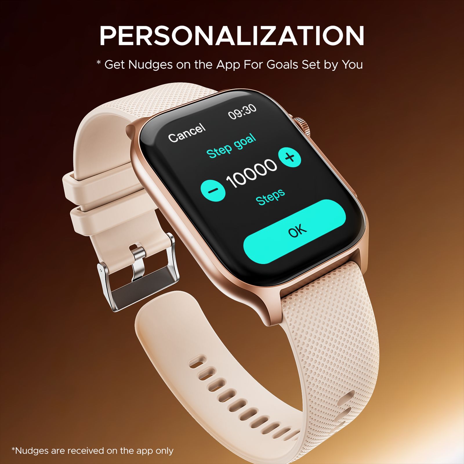 boAt Ultima Ember Smartwatch with Bluetooth Calling (49.7mm AMOLED Display, IP68 Water Resistant, Rose Gold Strap)_9