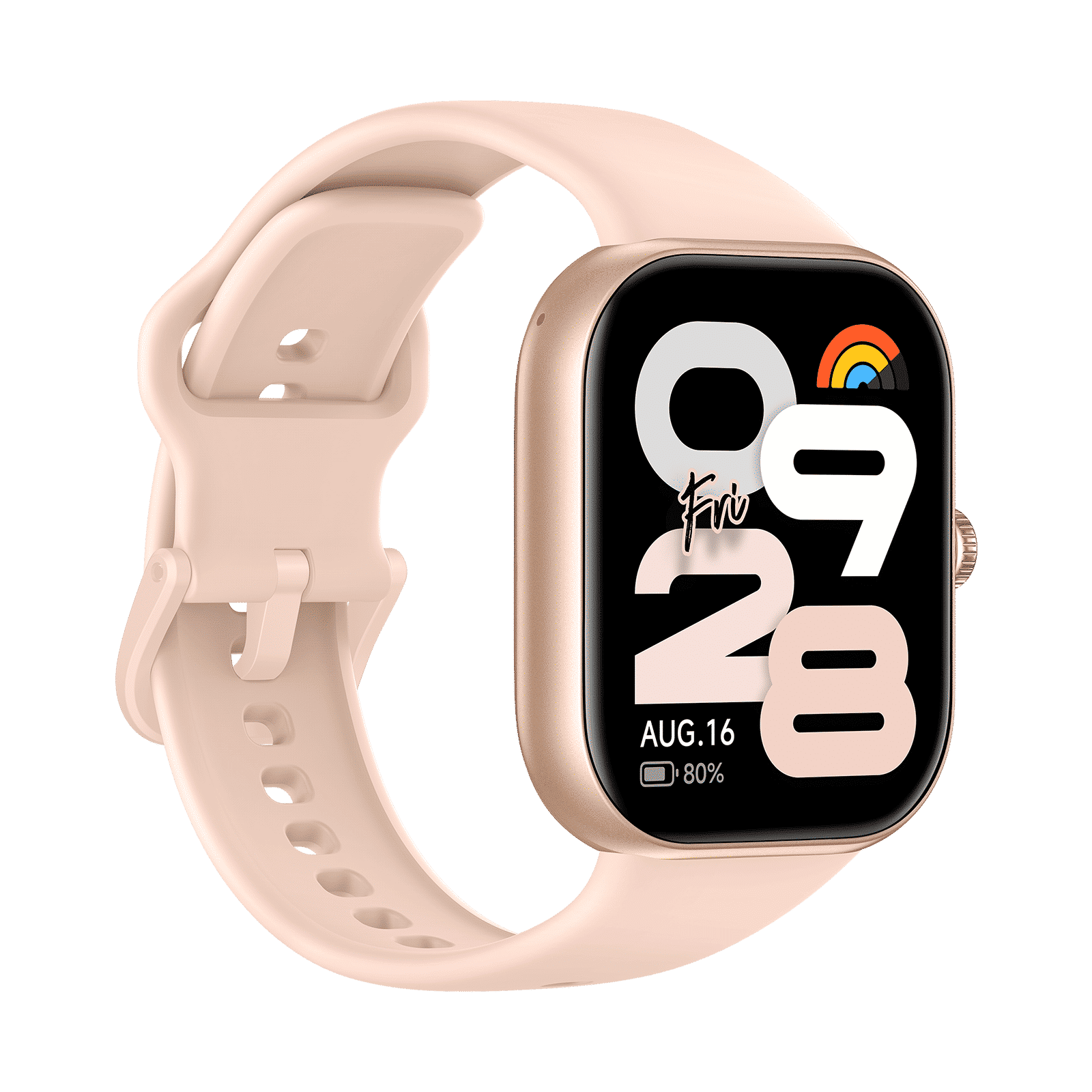 Redmi Move Bluetooth Android 6.0 Smartwatch (47mm AMOLED Display, 140+ Sports Modes, Quick Release TPU Gold Rush Strap)_3