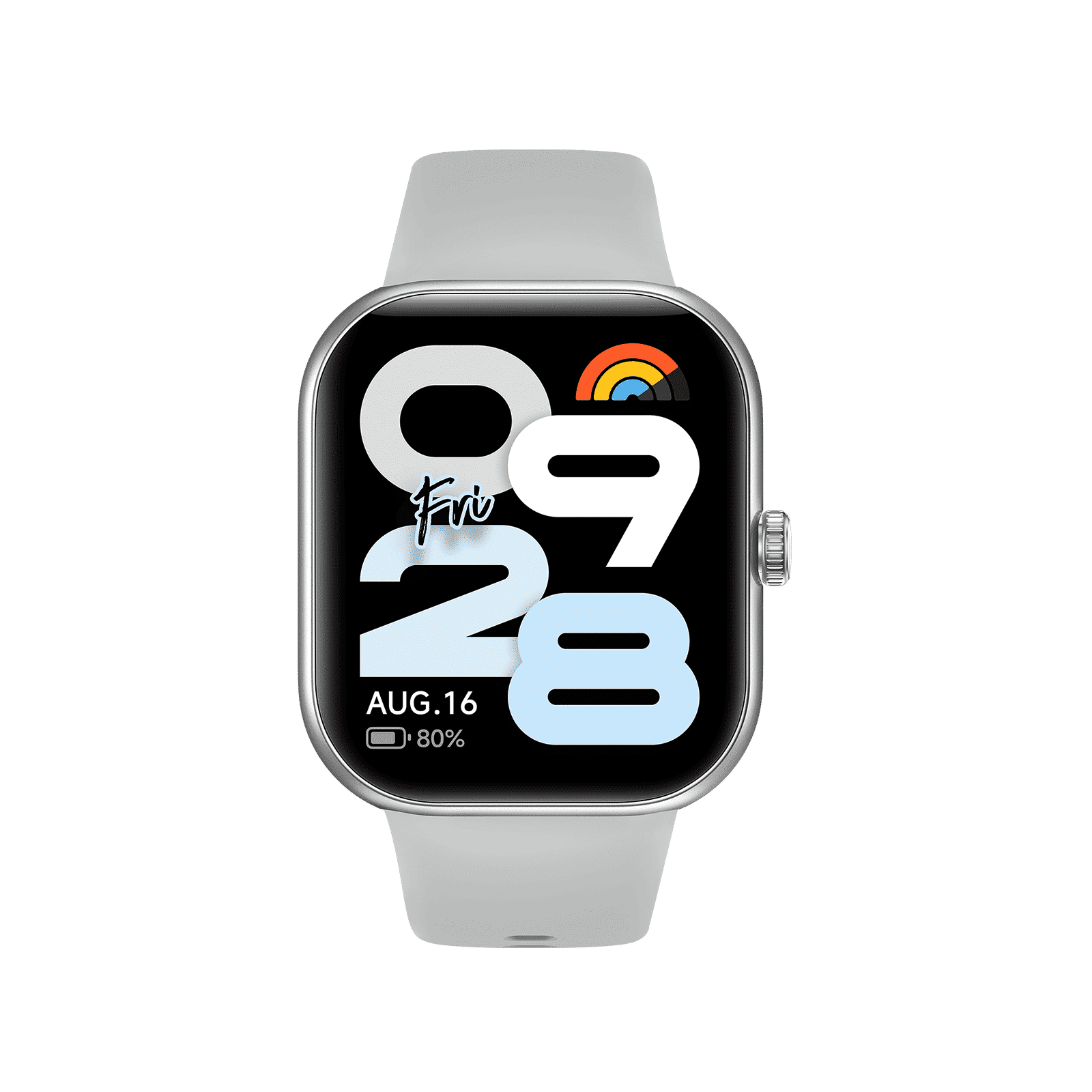 Redmi Move Bluetooth Android 6.0 Smartwatch (47mm AMOLED Display, 140+ Sports Modes, Quick Release TPU Silver Sprint Strap)_4