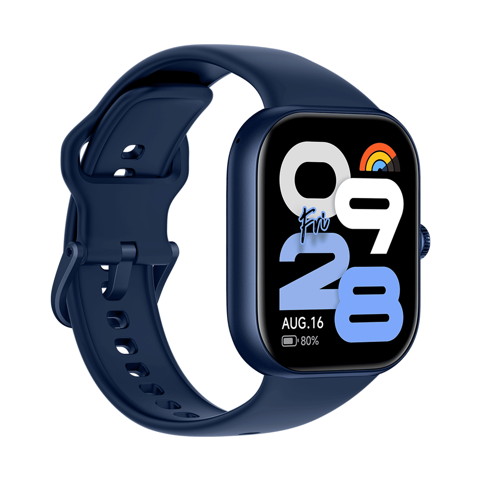 Redmi Move Bluetooth Android 6.0 Smartwatch (47mm AMOLED Display, 140+ Sports Modes, Quick Release TPU Blue Blaze Strap)_3