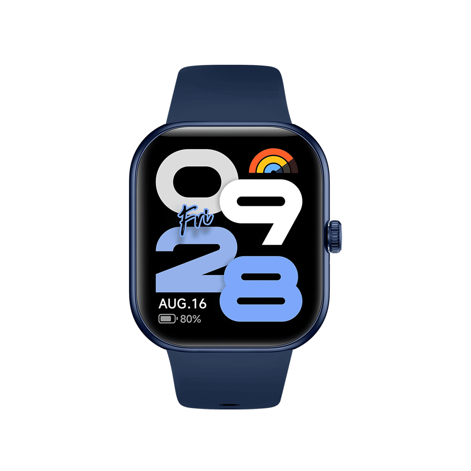 Redmi Move Bluetooth Android 6.0 Smartwatch (47mm AMOLED Display, 140+ Sports Modes, Quick Release TPU Blue Blaze Strap)_4