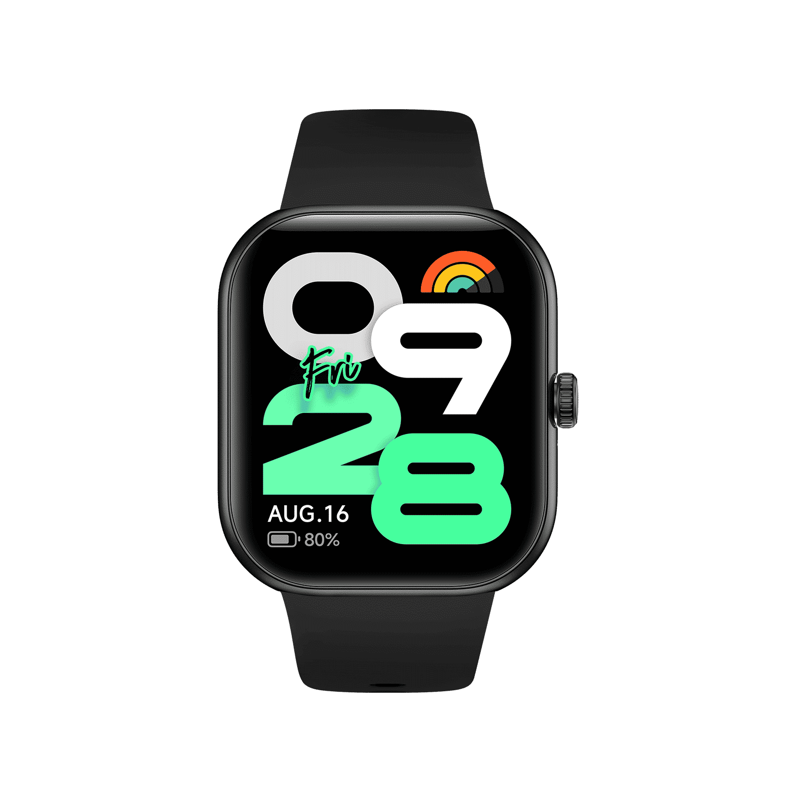 Redmi Move Bluetooth Android 6.0 Smartwatch (47mm AMOLED Display, 140+ Sports Modes, Quick Release TPU Black Drift Strap)_3