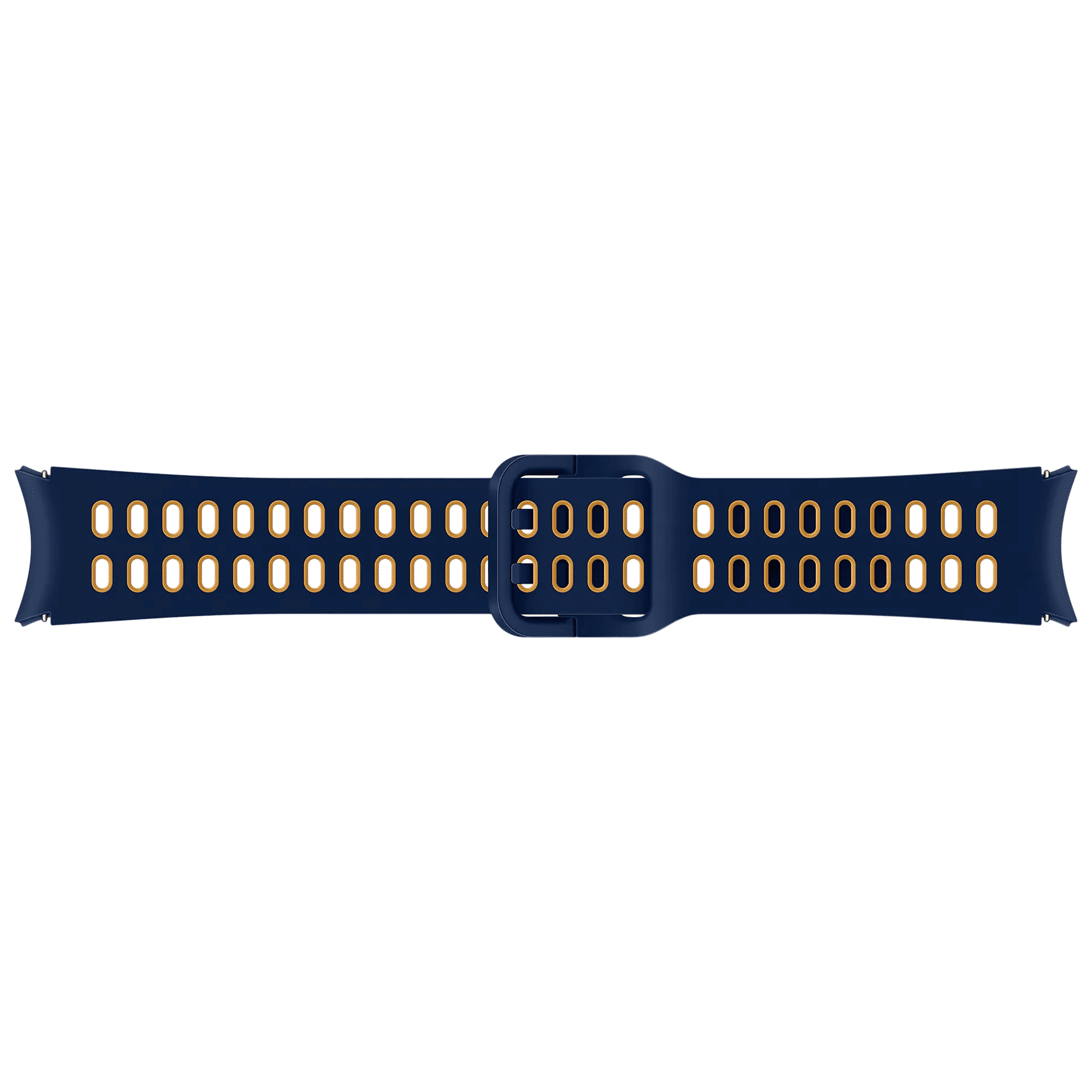 SAMSUNG Extreme Silicon Sport Band for SAMSUNG Galaxy Watch4 & Watch4 Classic (20mm, M / L) (Breathable Fabric, Navy)_4