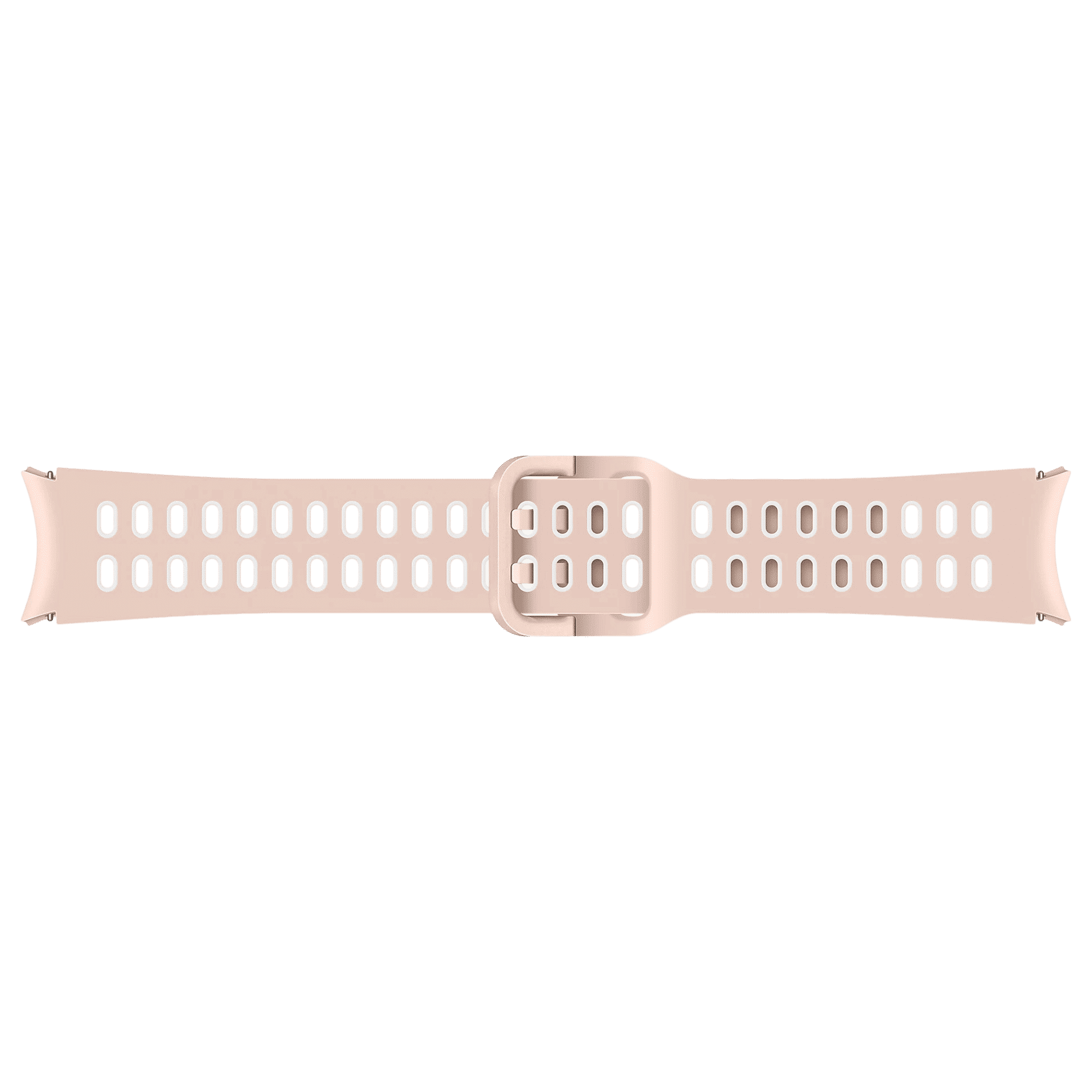 SAMSUNG Extreme Silicon Sport Band for SAMSUNG Galaxy Watch4 & Watch4 Classic (20mm, M / L) (Breathable Fabric, Pink)_3