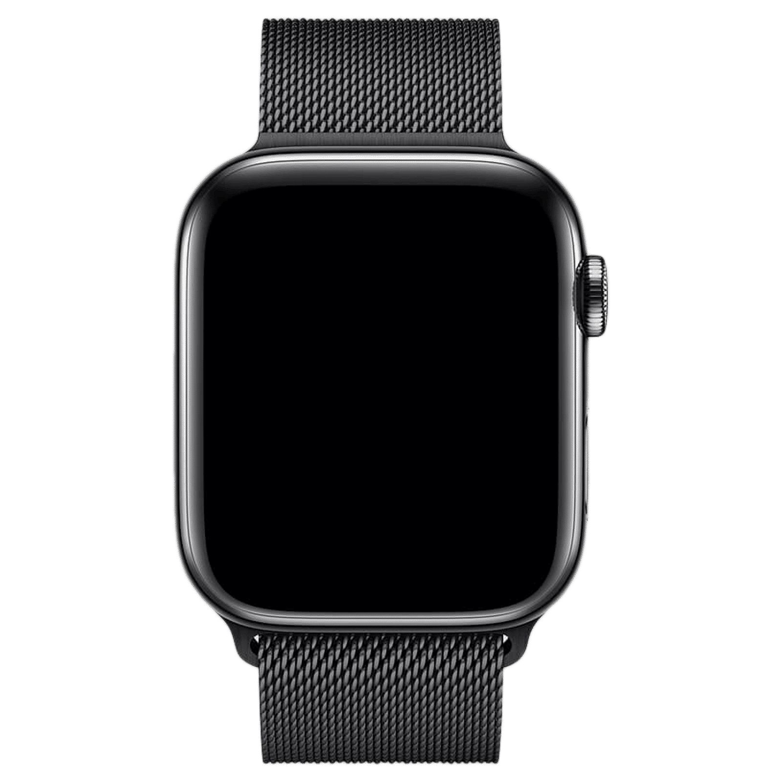 GRIPP Milanese Stainless Steel Magnetic Strap for Apple Watch Series SE, 8, 7, 6, 5, 4, 3, 2 & 1 (42mm / 44mm) (One Button Removal, Black)_3