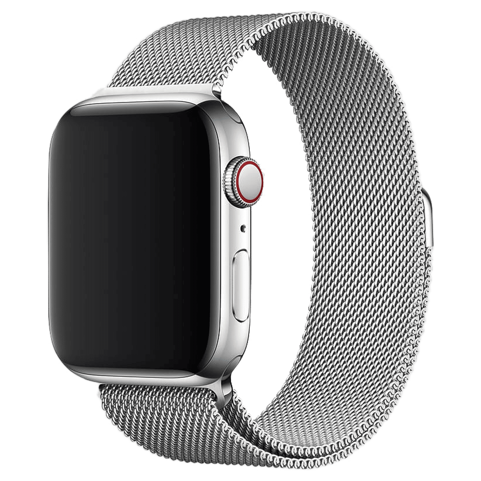 GRIPP Stainless Steel Magnetic Strap for Apple Watch Ultra 2, Watch Ultra, Watch Series SE, 4, 5, 6, 7, 8, 9 & 10 (44mm / 45mm / 46mm / 49mm) (Lightweight, Silver)_4