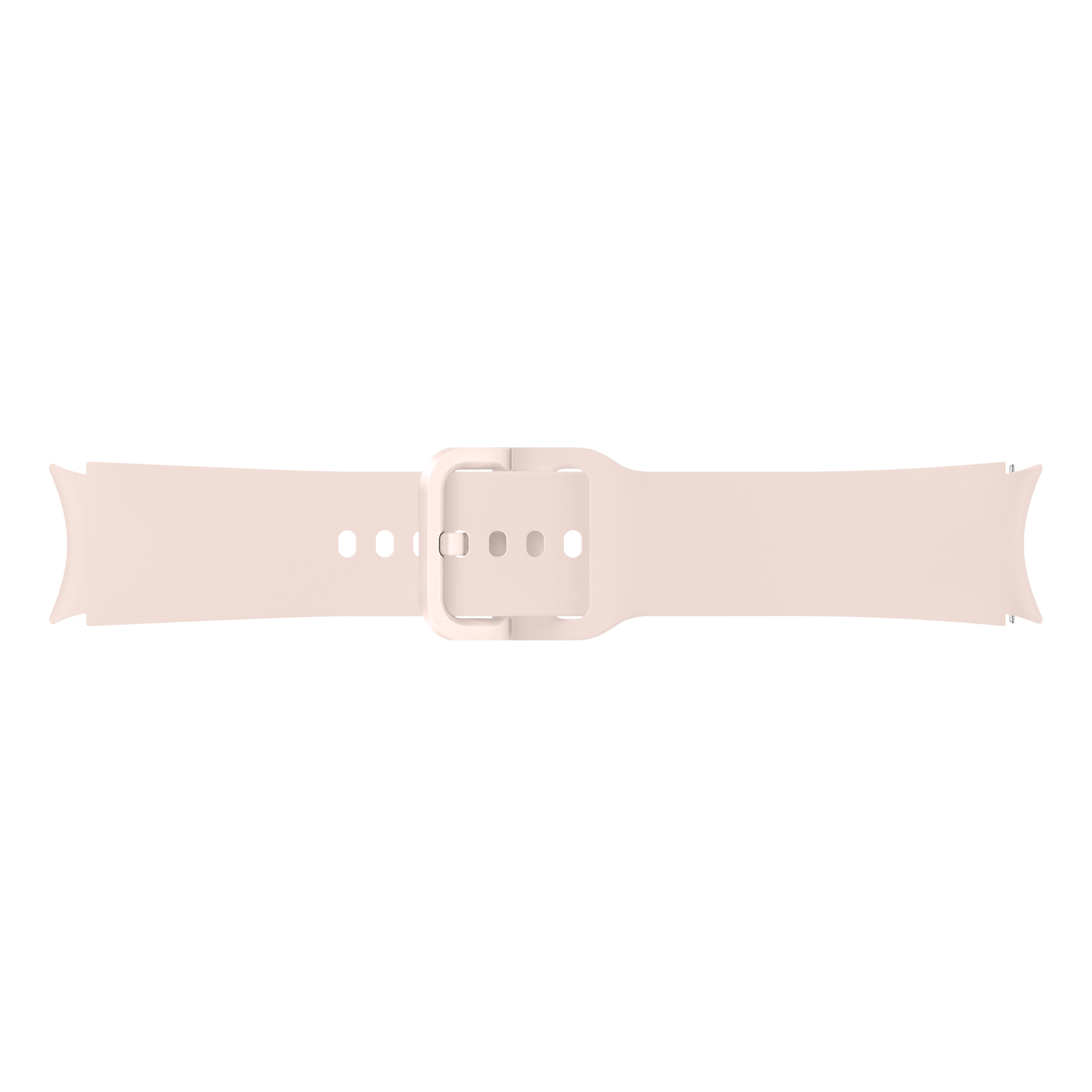 SAMSUNG Fluoroelastomer Sport Band for SAMSUNG Galaxy Watch4, Watch4 Classic, Watch5 & Watch5 Pro (S / M) (Sweat Resistant, Pink Gold)_4