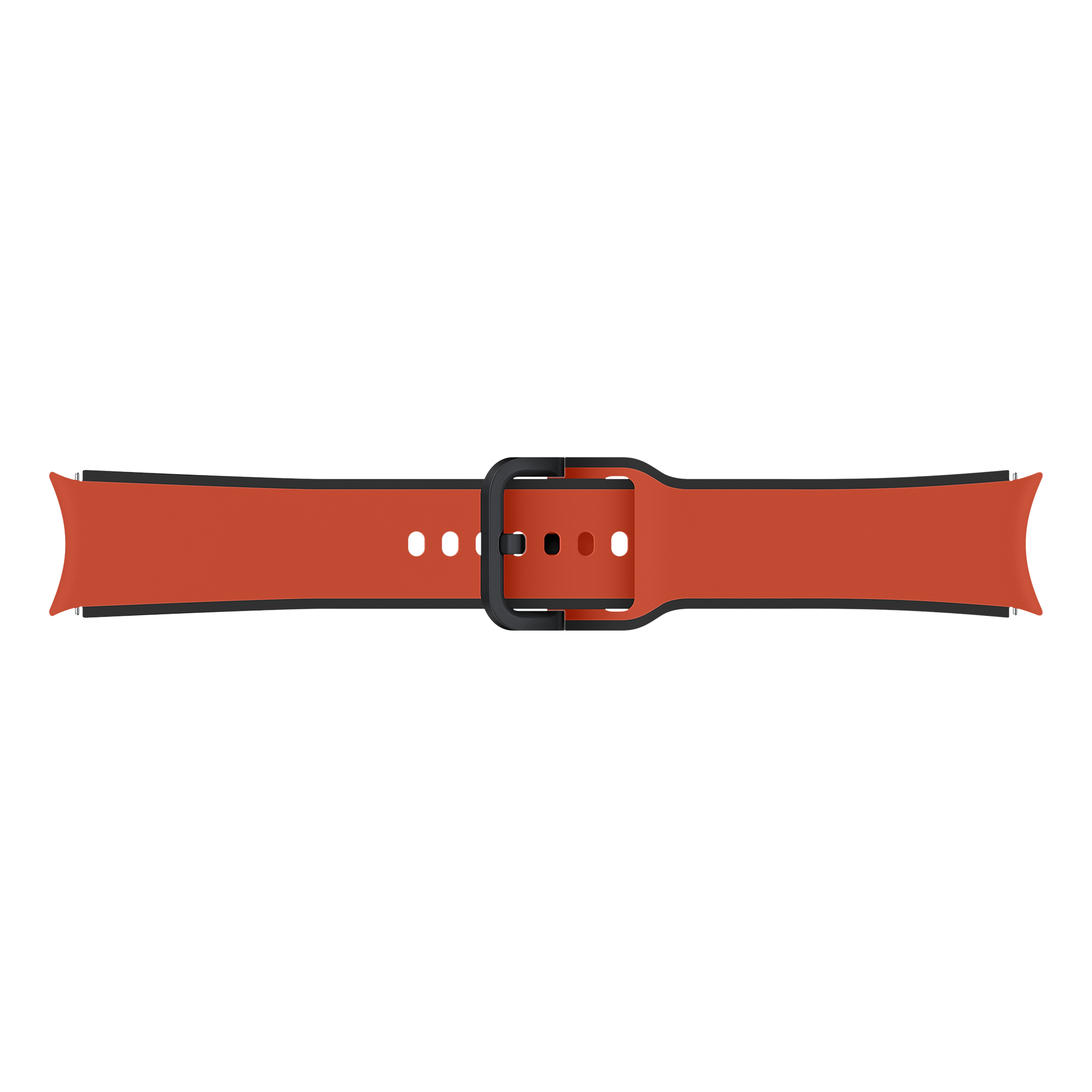 SAMSUNG Fluoroelastomer Strap for SAMSUNG Galaxy Watch4, Watch4 Classic, Watch5 & Watch5 Pro (Two-Tone Design, Red) SAMSUNG Fluoroelastomer Strap for SAMSUNG Galaxy Watch4, Watch4 Classic, Watch5 & Watch5 Pro (Two-Tone Design, Red)_4