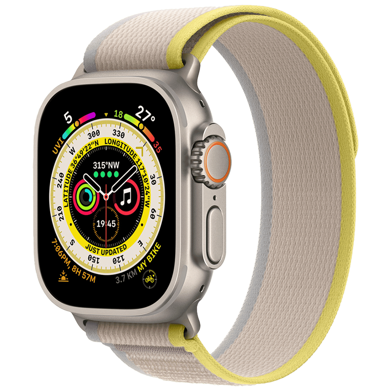 GRIPP Brut Strap (GR-BRT49-BGYL, Beige and Yellow)_5