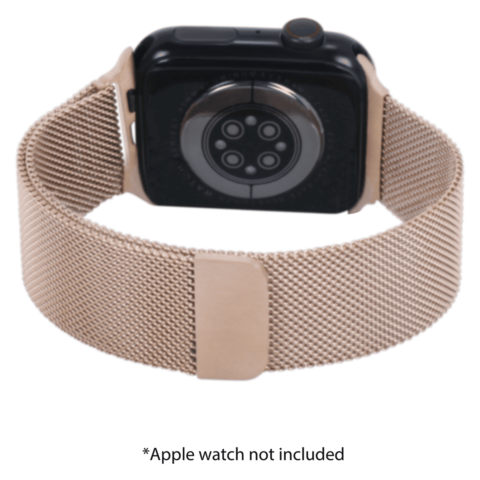 Croma Fine Metallic Strap for Apple iWatch (38mm / 40mm / 41mm) (Apple Compatible, Golden) Croma Fine Metallic Strap for Apple iWatch (38mm / 40mm / 41mm) (Apple Compatible, Golden)_3