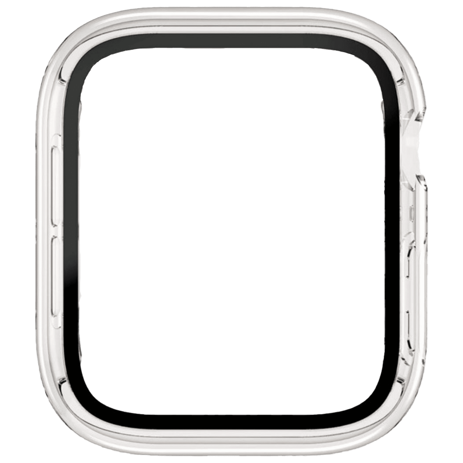 GRIPP Defence Tempered Glass Bumper Case for Apple iWatch Series 7, 6, 5, 4, 3, 2, 1 (45mm) (Shockproof, Clear) GRIPP Defence Tempered Glass Bumper Case for Apple iWatch Series 7, 6, 5, 4, 3, 2, 1 (45mm) (Shockproof, Clear)_2