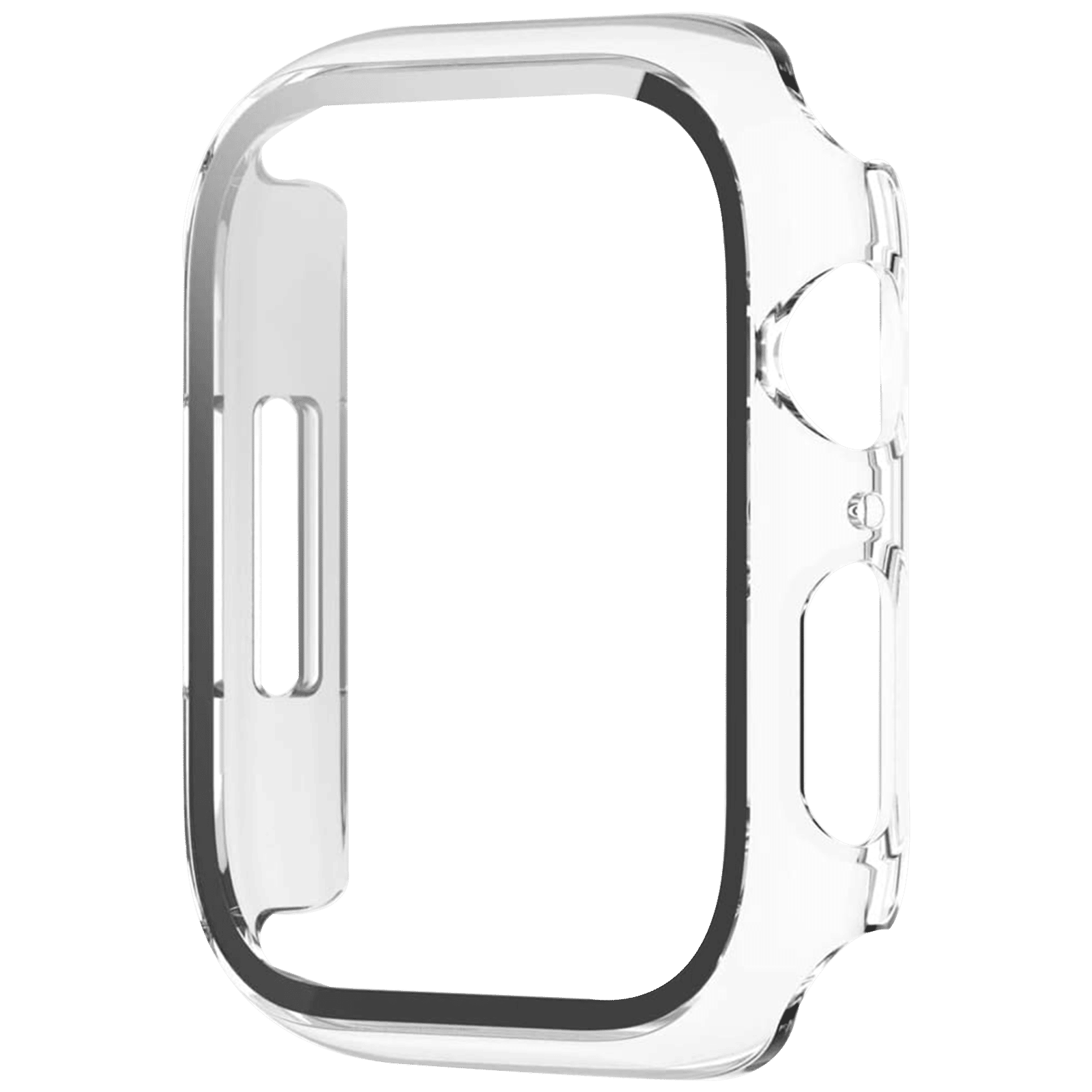 GRIPP Defence Tempered Glass Bumper Case for Apple iWatch Series 7, 6, 5, 4, 3, 2, 1 (45mm) (Shockproof, Clear) GRIPP Defence Tempered Glass Bumper Case for Apple iWatch Series 7, 6, 5, 4, 3, 2, 1 (45mm) (Shockproof, Clear)_3