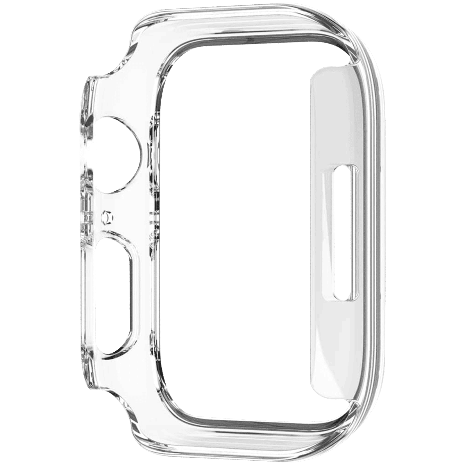 GRIPP Defence Tempered Glass Bumper Case for Apple iWatch Series 7, 6, 5, 4, 3, 2, 1 (45mm) (Shockproof, Clear) GRIPP Defence Tempered Glass Bumper Case for Apple iWatch Series 7, 6, 5, 4, 3, 2, 1 (45mm) (Shockproof, Clear)_4