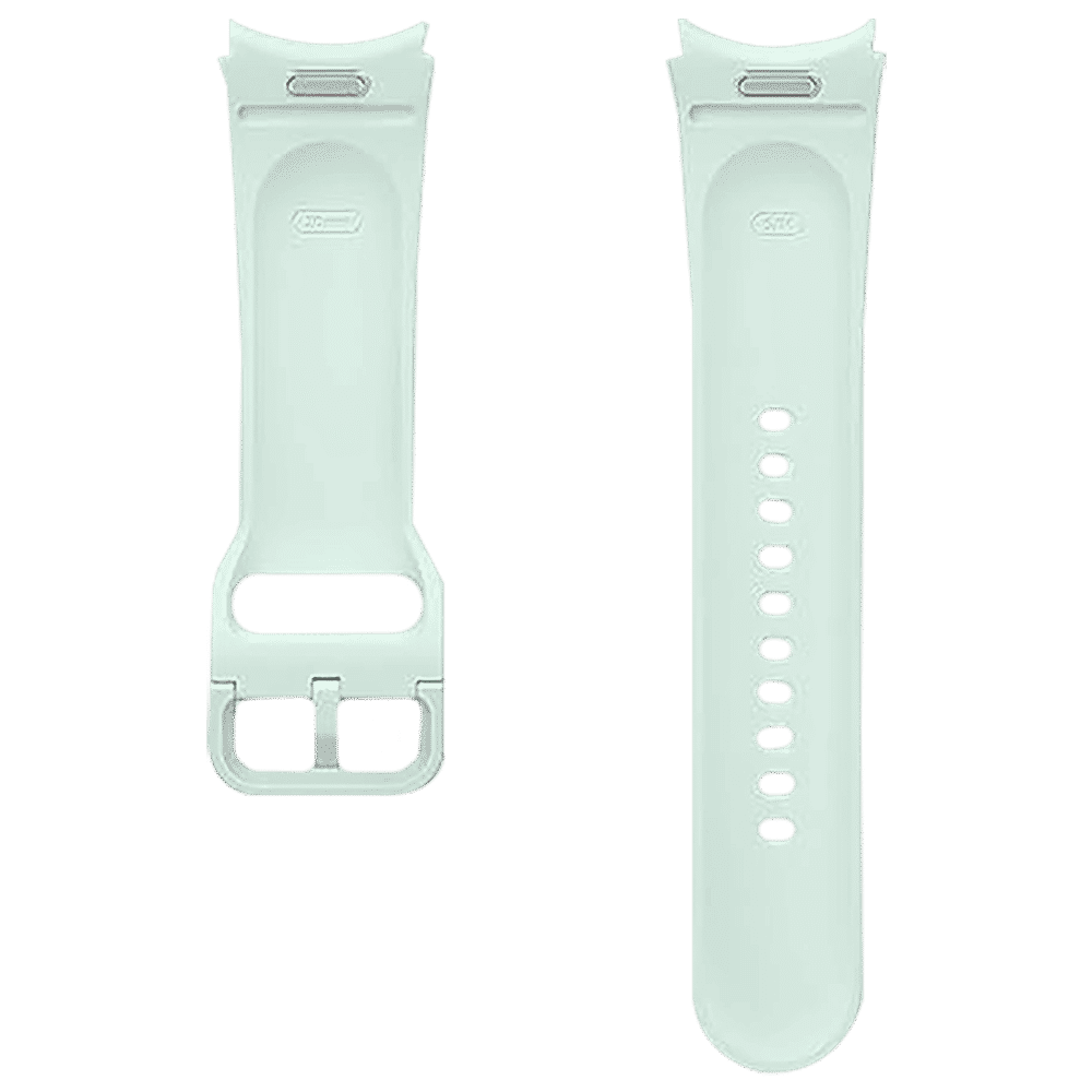 SAMSUNG Fluoroelastomer Sport Band for Galaxy Watch6, Watch4, Watch4 Classic, Watch5, Watch5 Pro, Watch6 Classic (Small/Medium) (Sweat Resistant, Ocean Green)_4