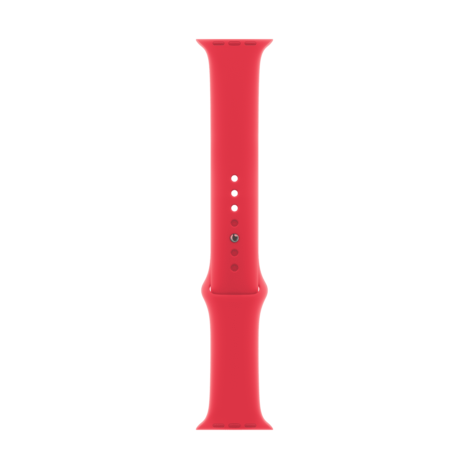 Apple Fluoroelastomer Sport Band for Apple Watch (42mm / 44mm / 45mm / 49mm, M/L) (Durable & Strong, Red)_2