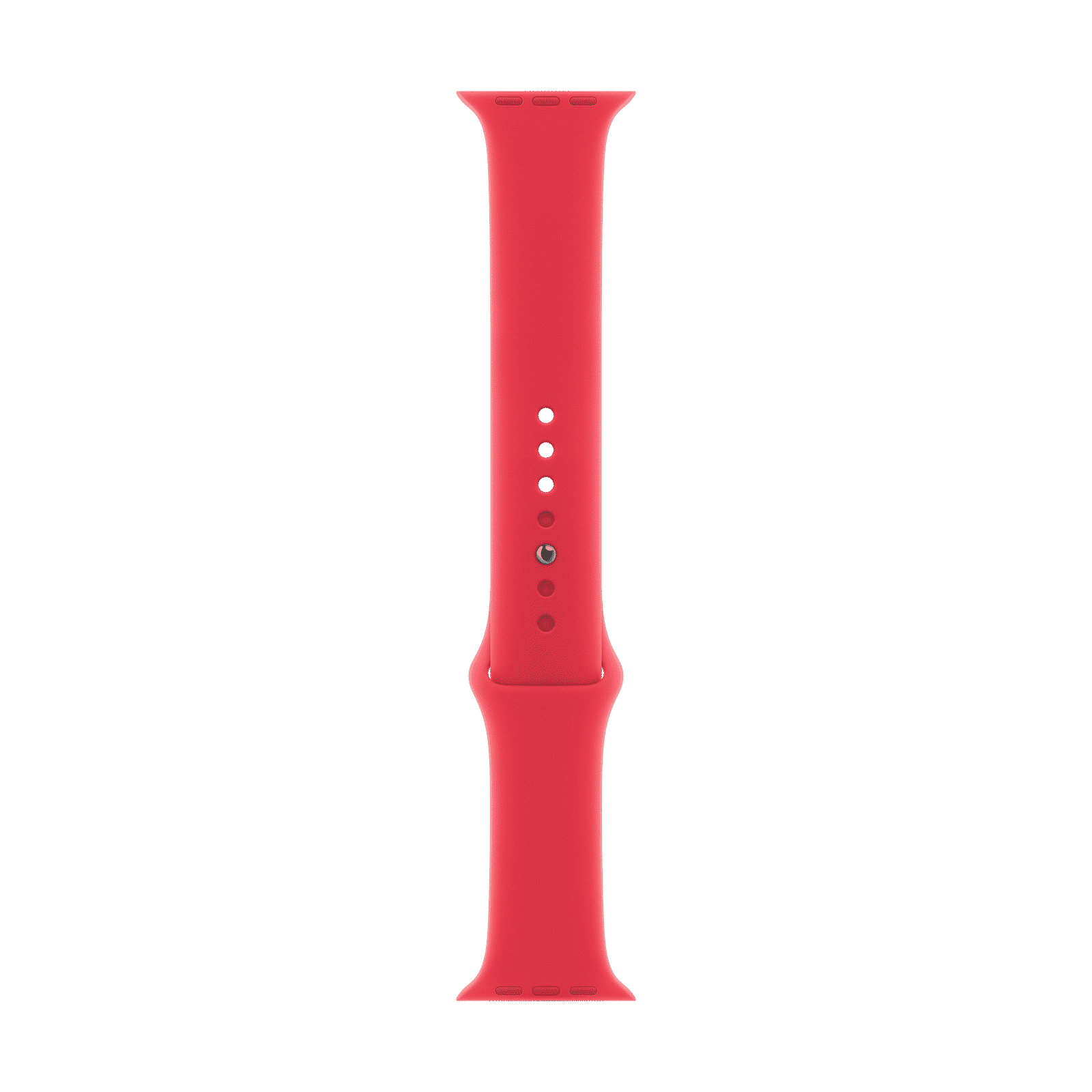 Apple Fluoroelastomer Sport Band for Apple Watch (38mm / 40mm / 41mm, S/M) (Durable & Strong, Red)_2