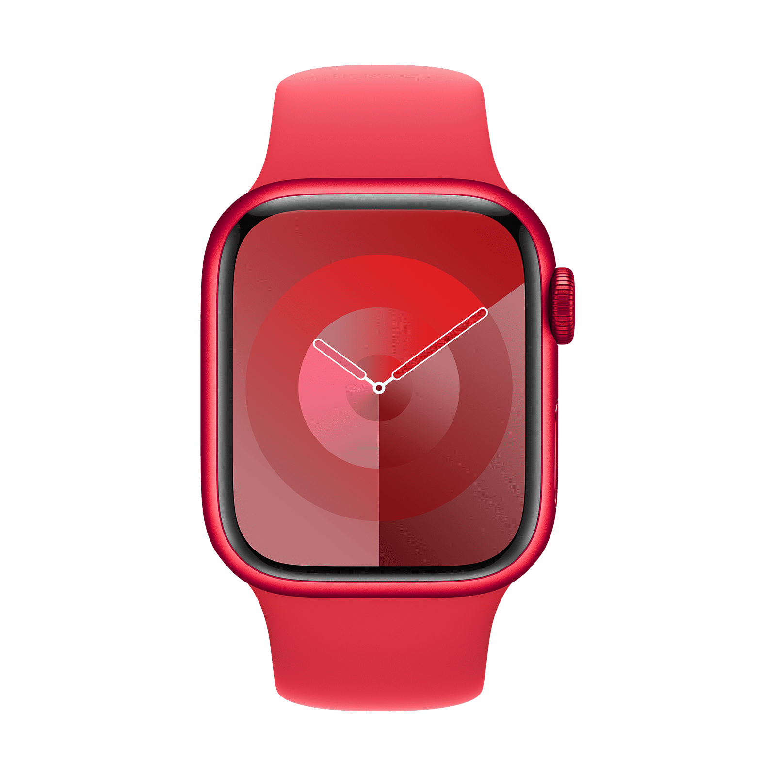 Apple Fluoroelastomer Sport Band for Apple Watch (38mm / 40mm / 41mm, S/M) (Durable & Strong, Red)_3