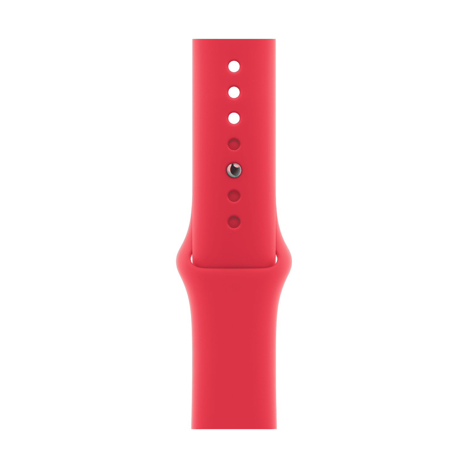 Apple Fluoroelastomer Sport Band for Apple Watch (38mm / 40mm / 41mm, S/M) (Durable & Strong, Red)_1