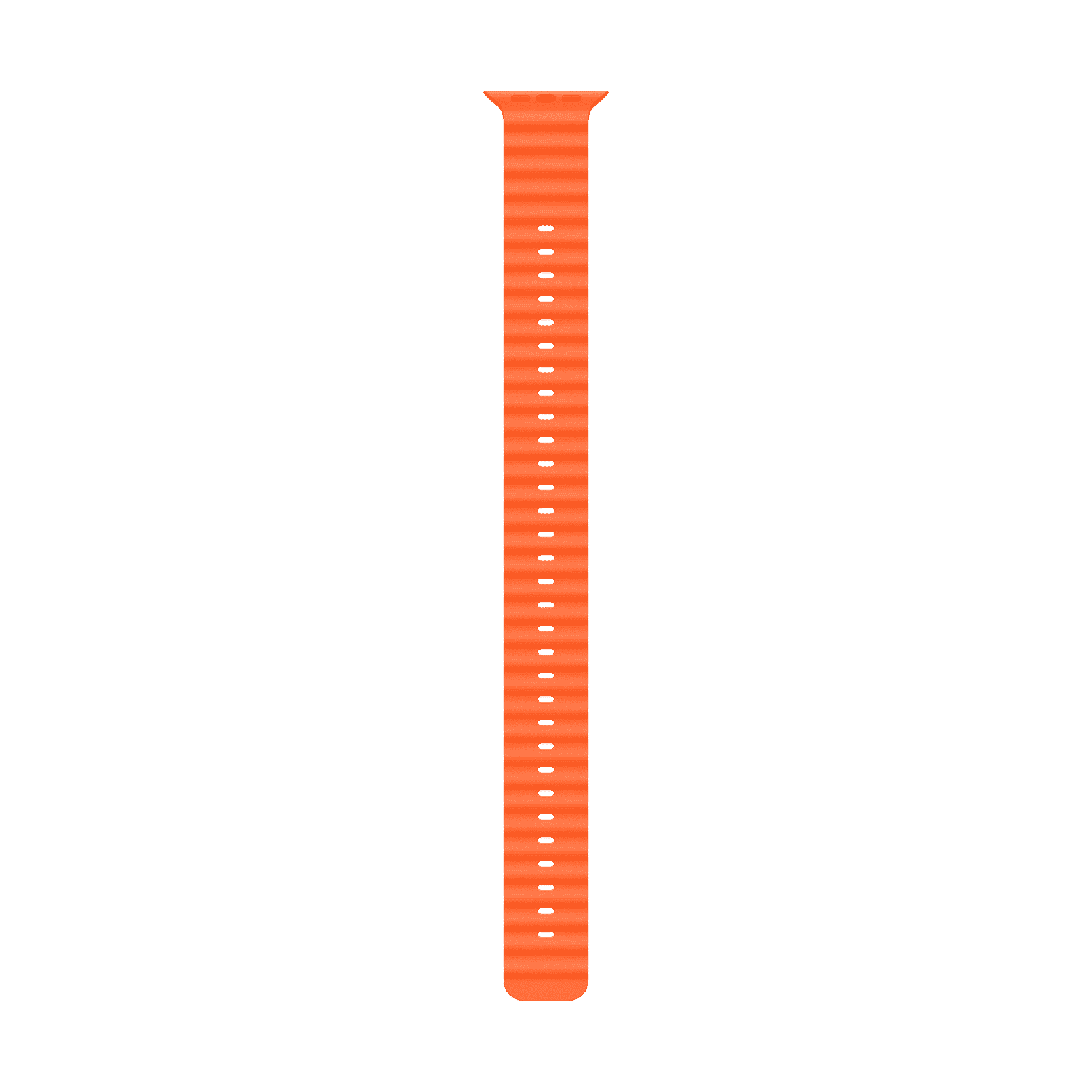 Apple Fluoroelastomer Ocean Band Extension for Apple Watch (44mm / 45mm / 49mm) (Corrosion Resistant, Orange)_1