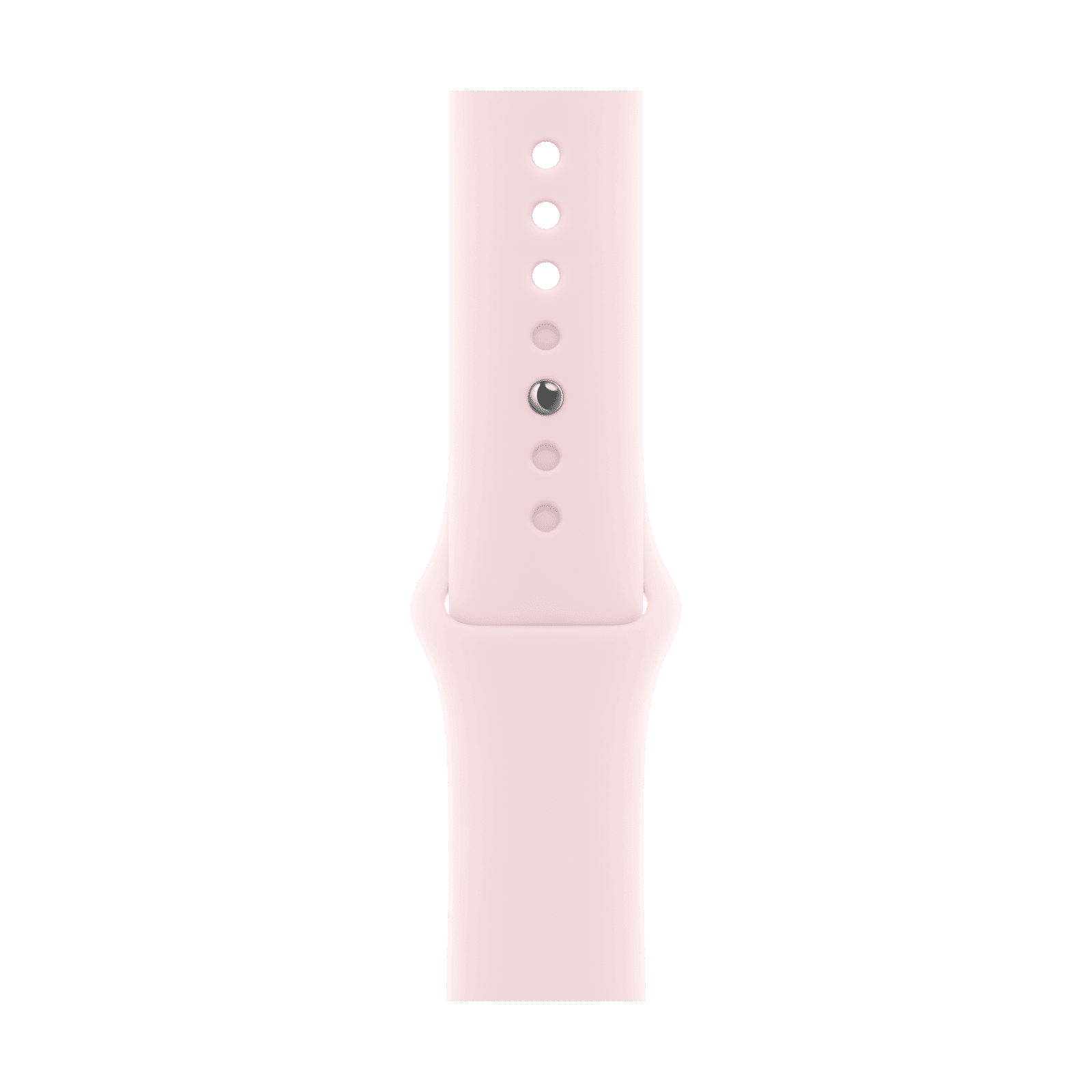 Apple Fluoroelastomer Sport Band for Apple Watch (42mm / 44mm / 45mm / 49mm, M/L) (Durable & Strong, Light Pink)_1