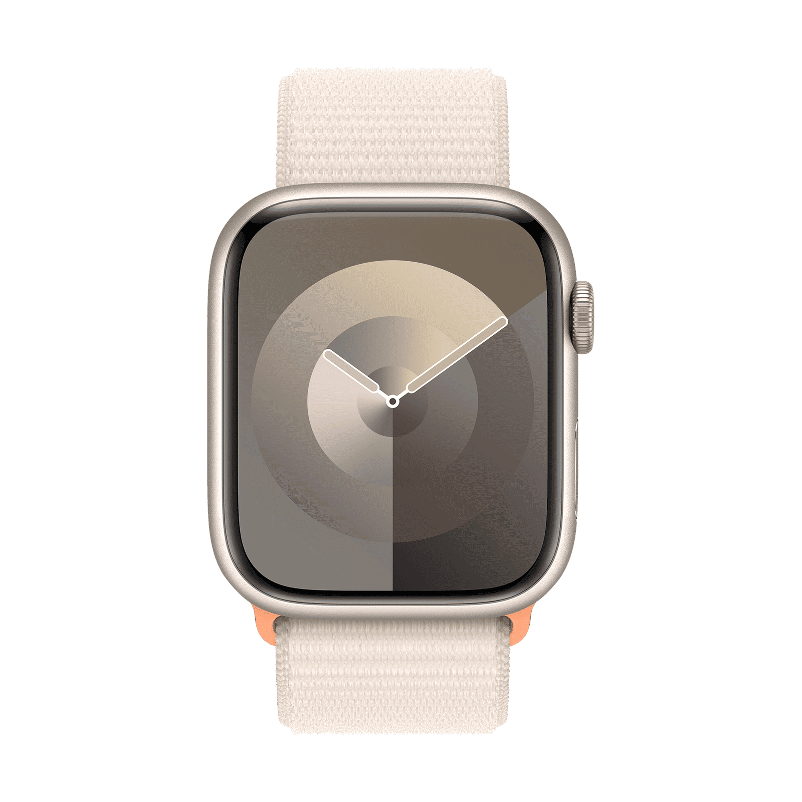 Apple Nylon, Polyester & Spandex Sport Loop for Apple Watch (42mm / 44mm / 45mm / 49mm) (Breathable & Lightweight, Starlight)_3